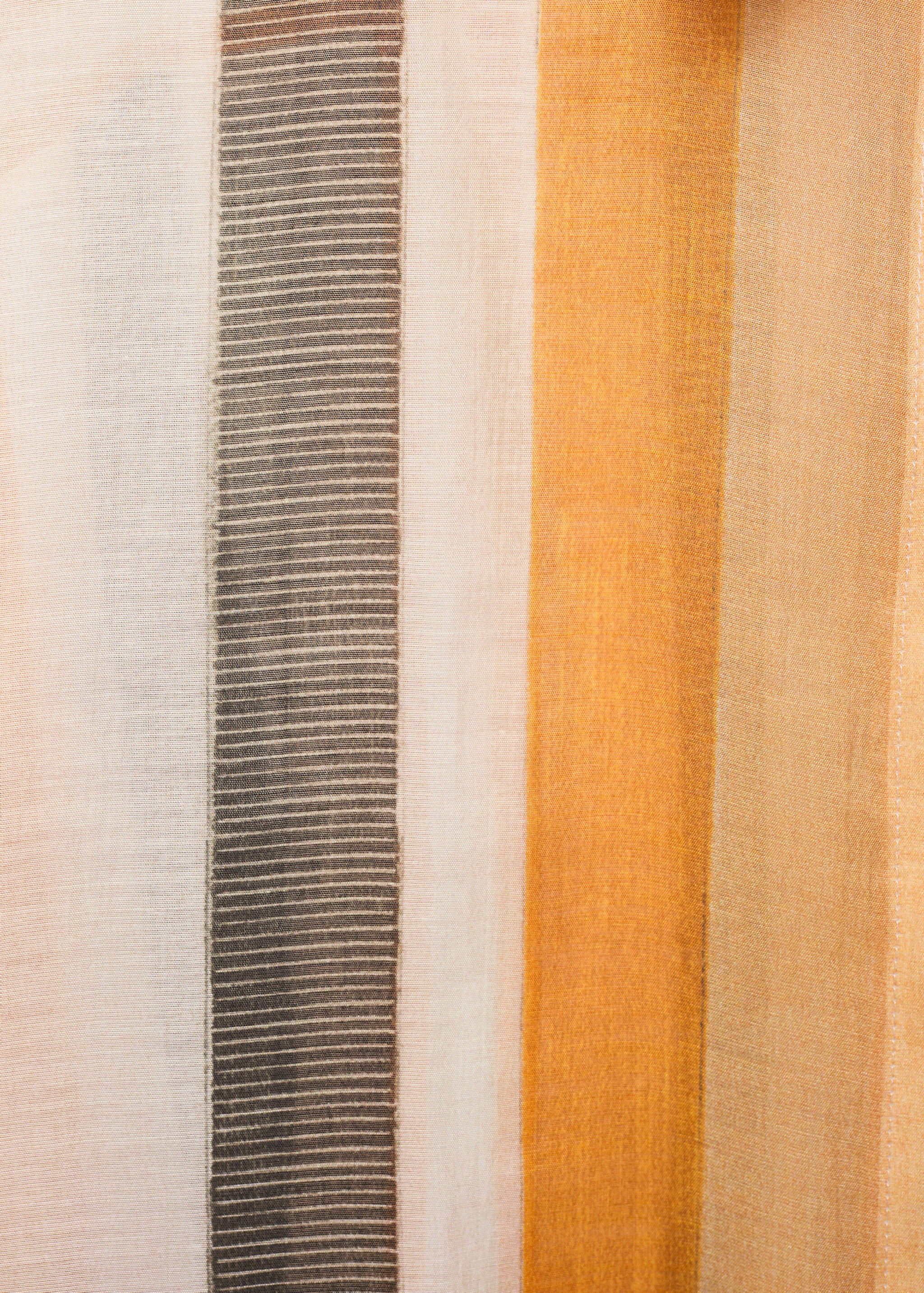 Lyocell striped shirt - Details of the article 8