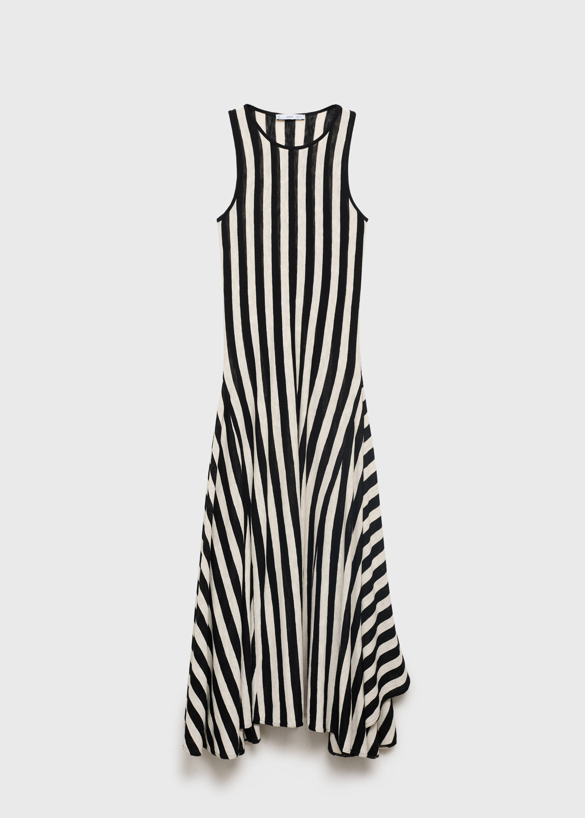 Asymmetrical low-knit dress - Article without model