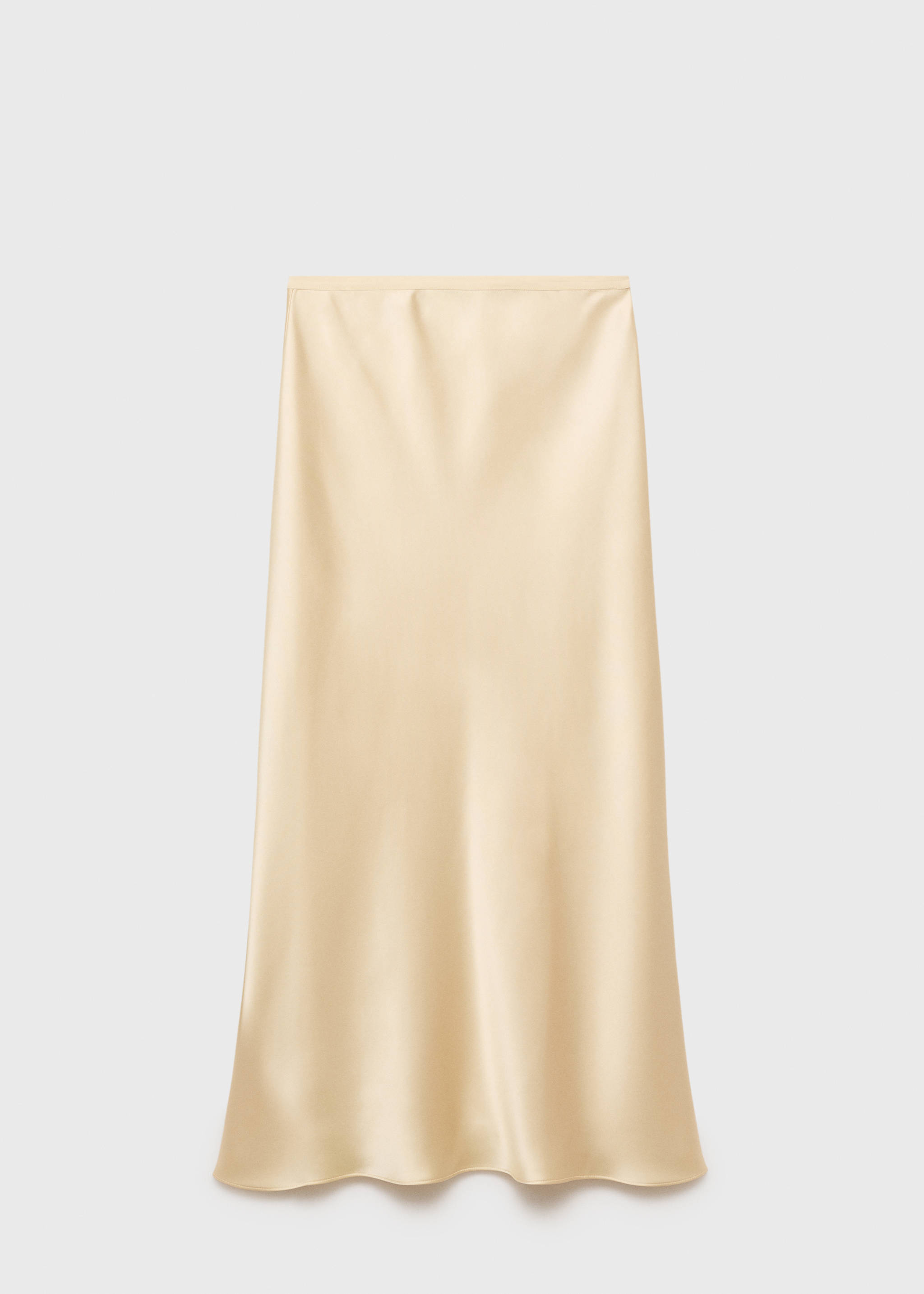 Midi satin skirt - Article without model