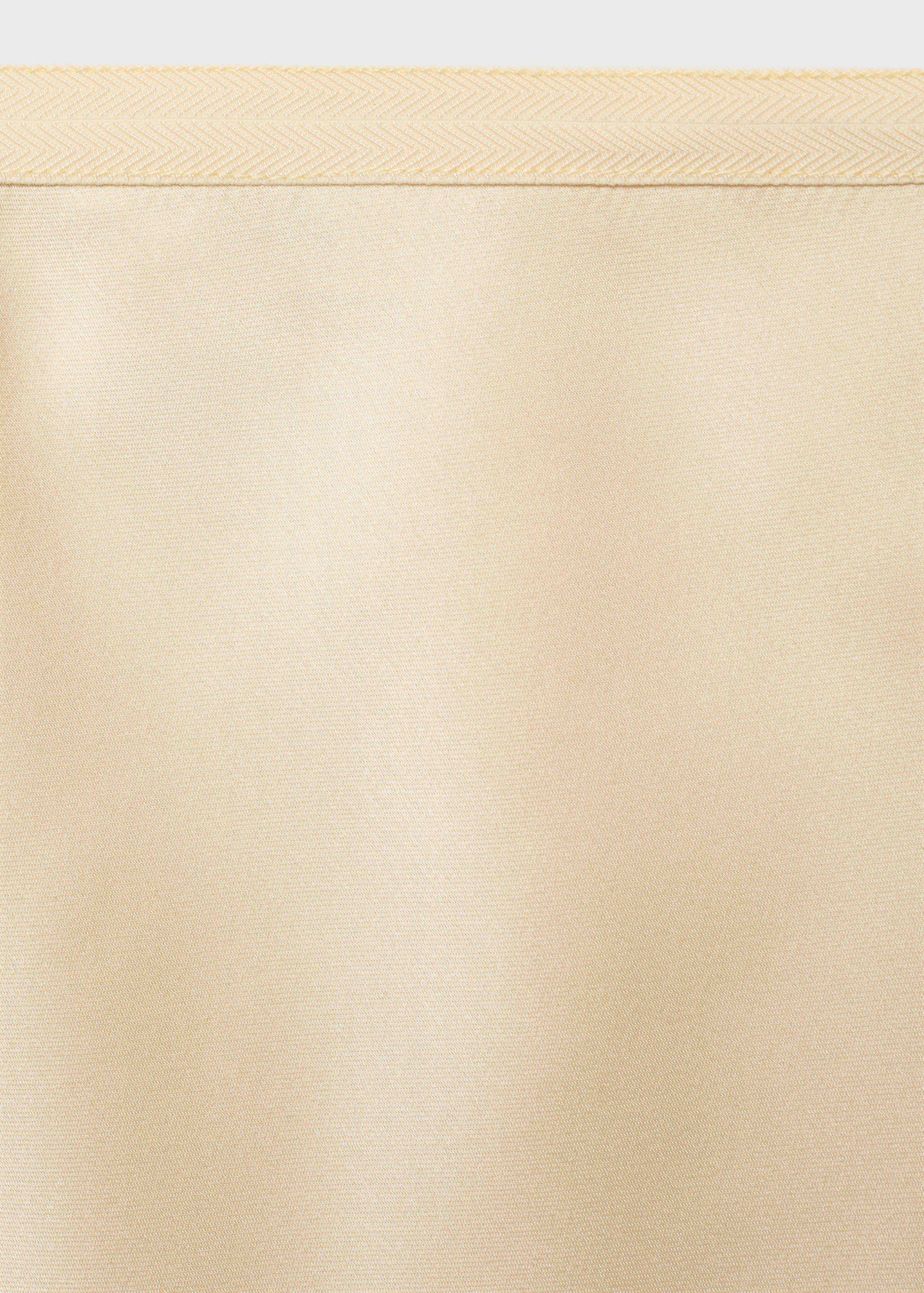 Midi satin skirt - Details of the article 0