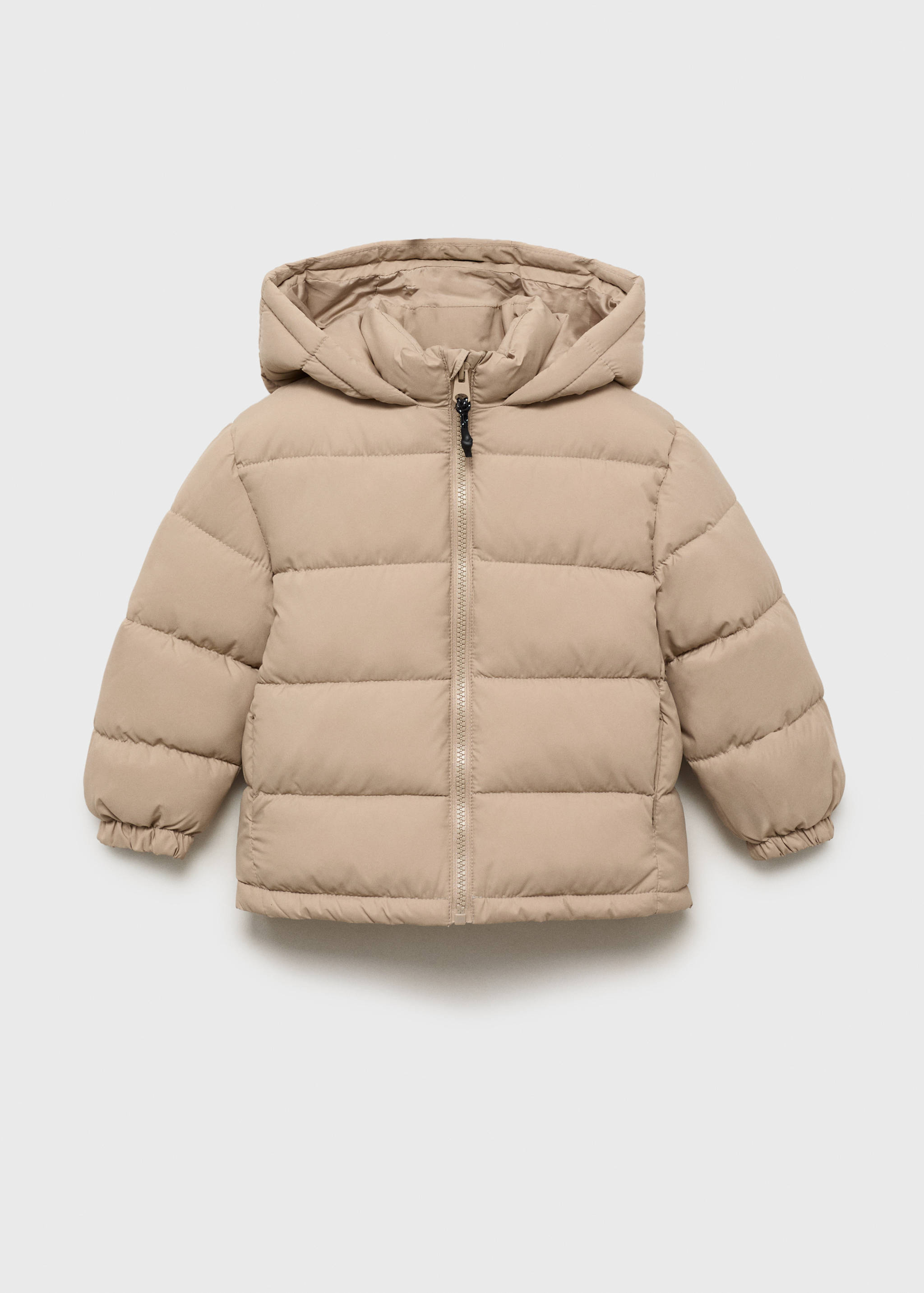 Hooded liner quilted coat - Article without model
