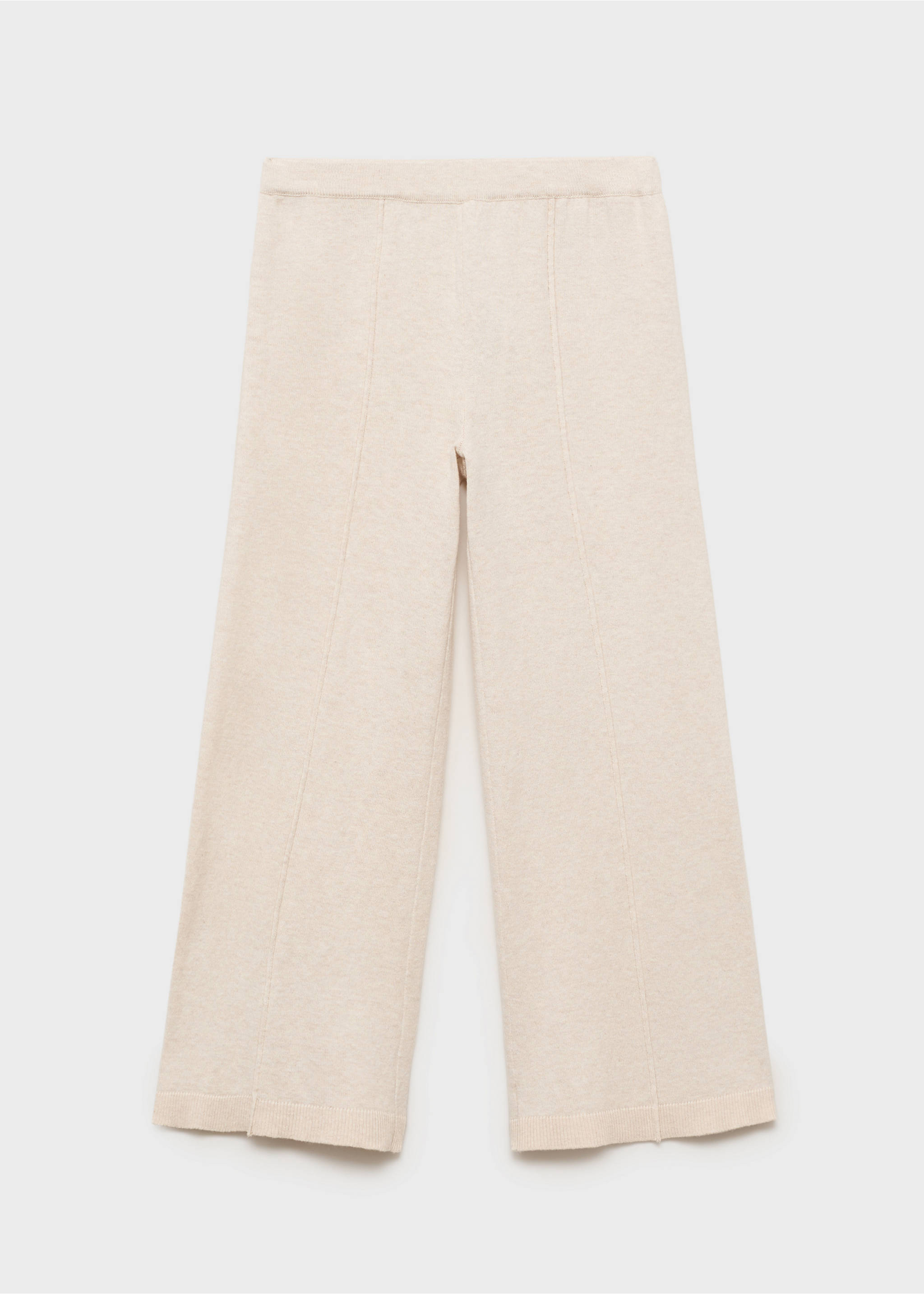 Gerade Baumwollhosen - Artikel ohne Model, Beige. Ref: 17073278-00.