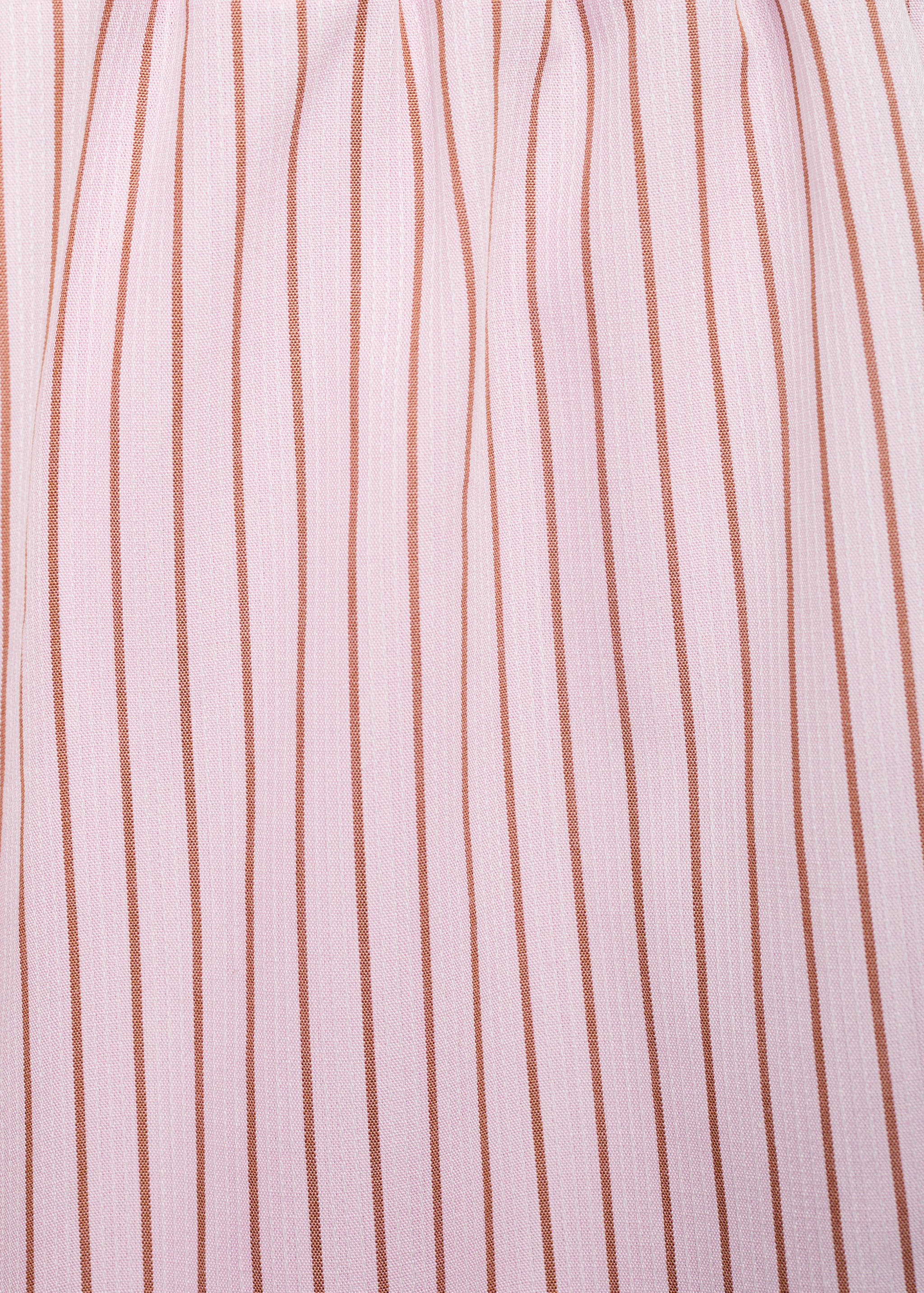 Striped cotton trousers - Details of the article 8
