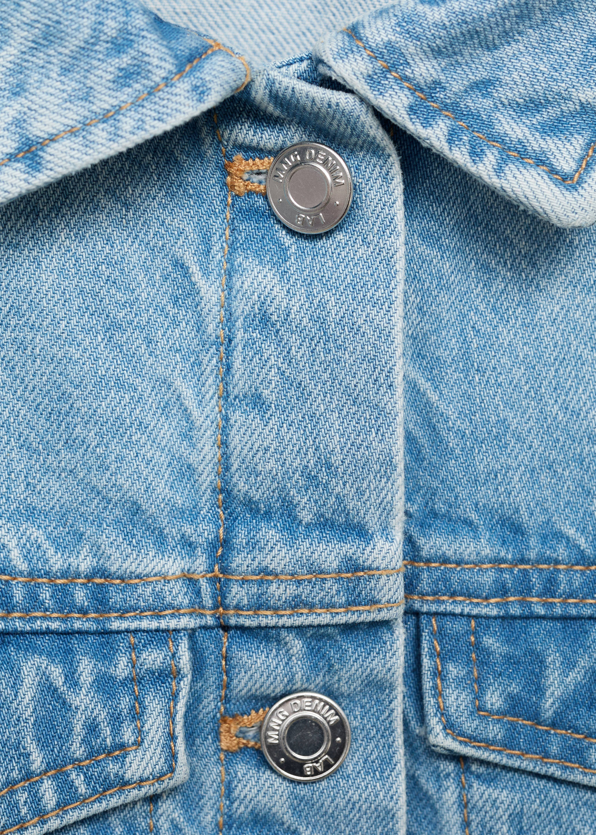 Robe denim à nœud - Détail de l'article 0