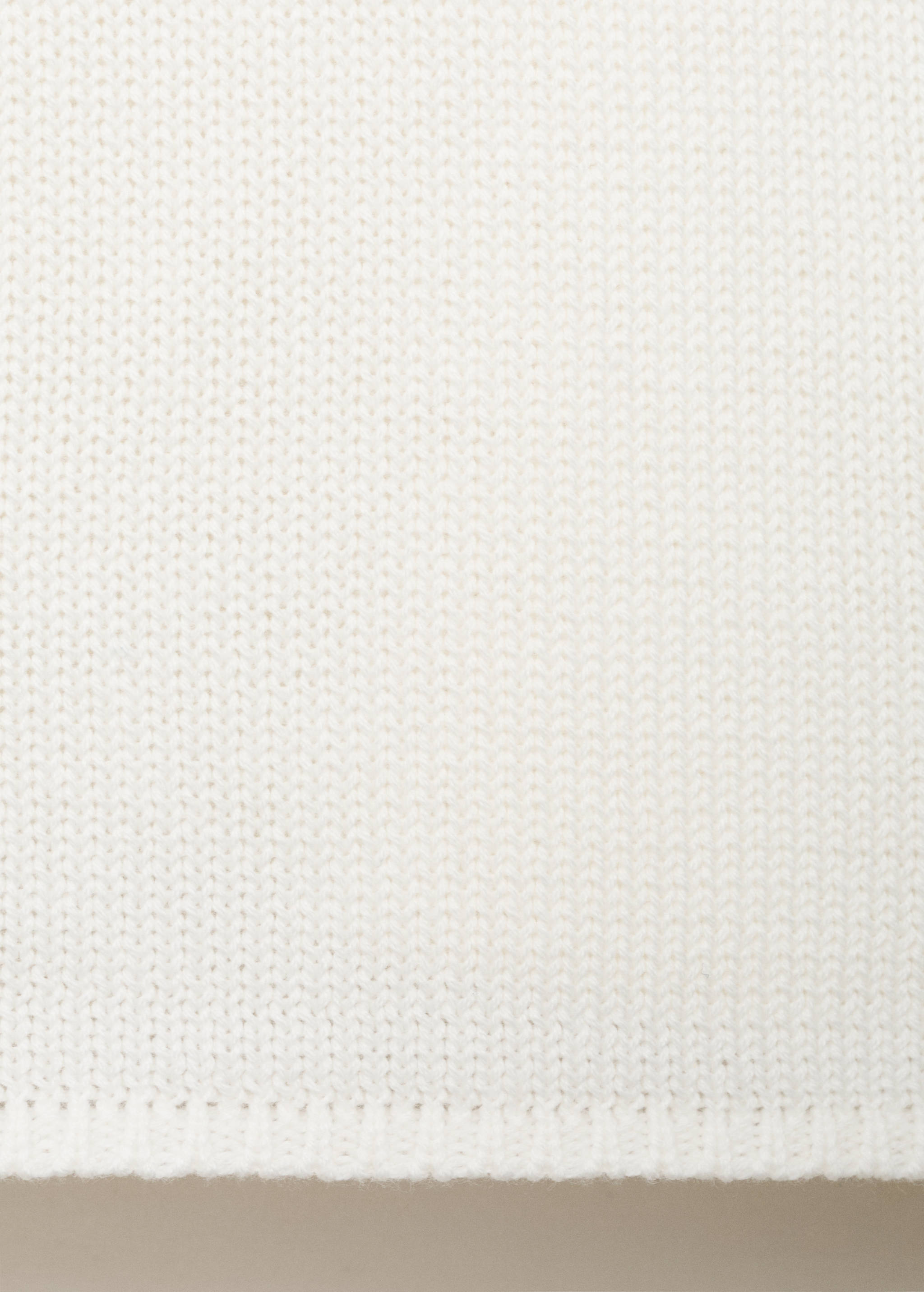 Knitted top with drawstring - Details of the article 0