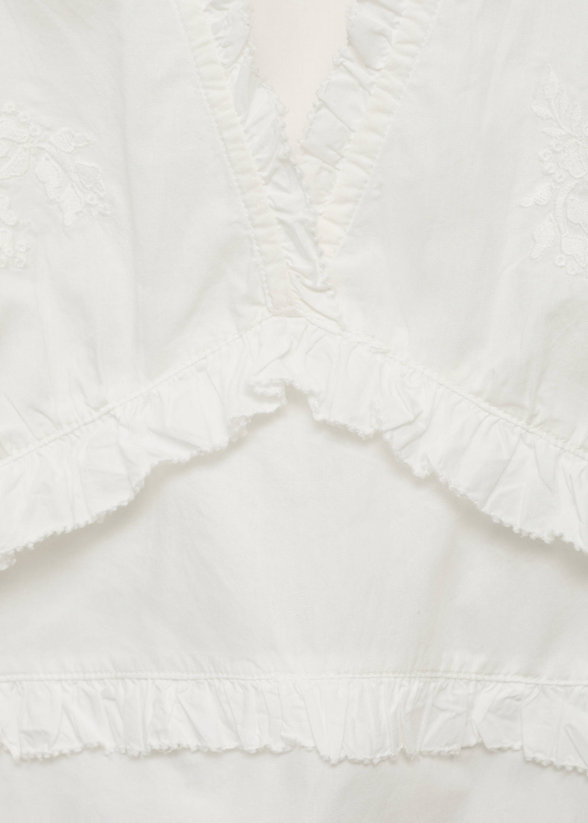 Blouse brodée volants - Détail de l'article 8