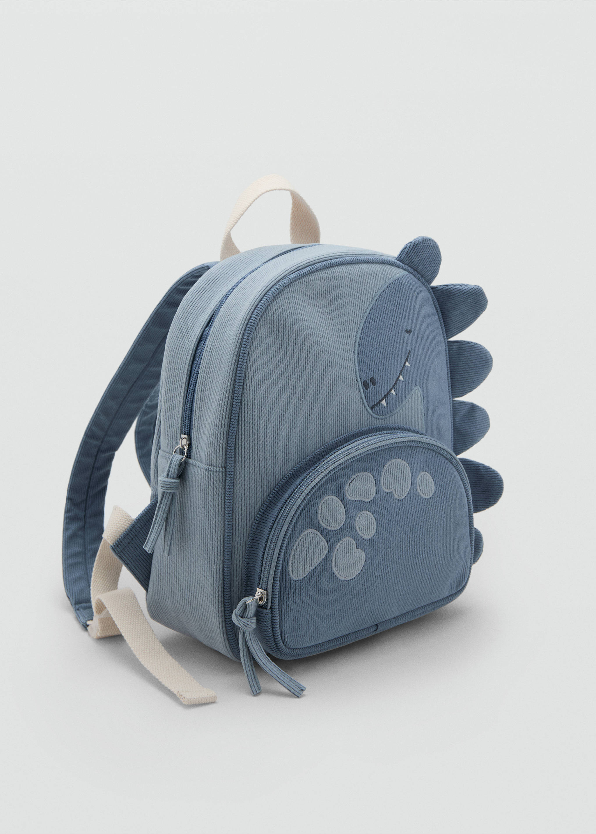 Dinosaur backpack - Medium plane, Sky Blue. Ref: 17073296-00.