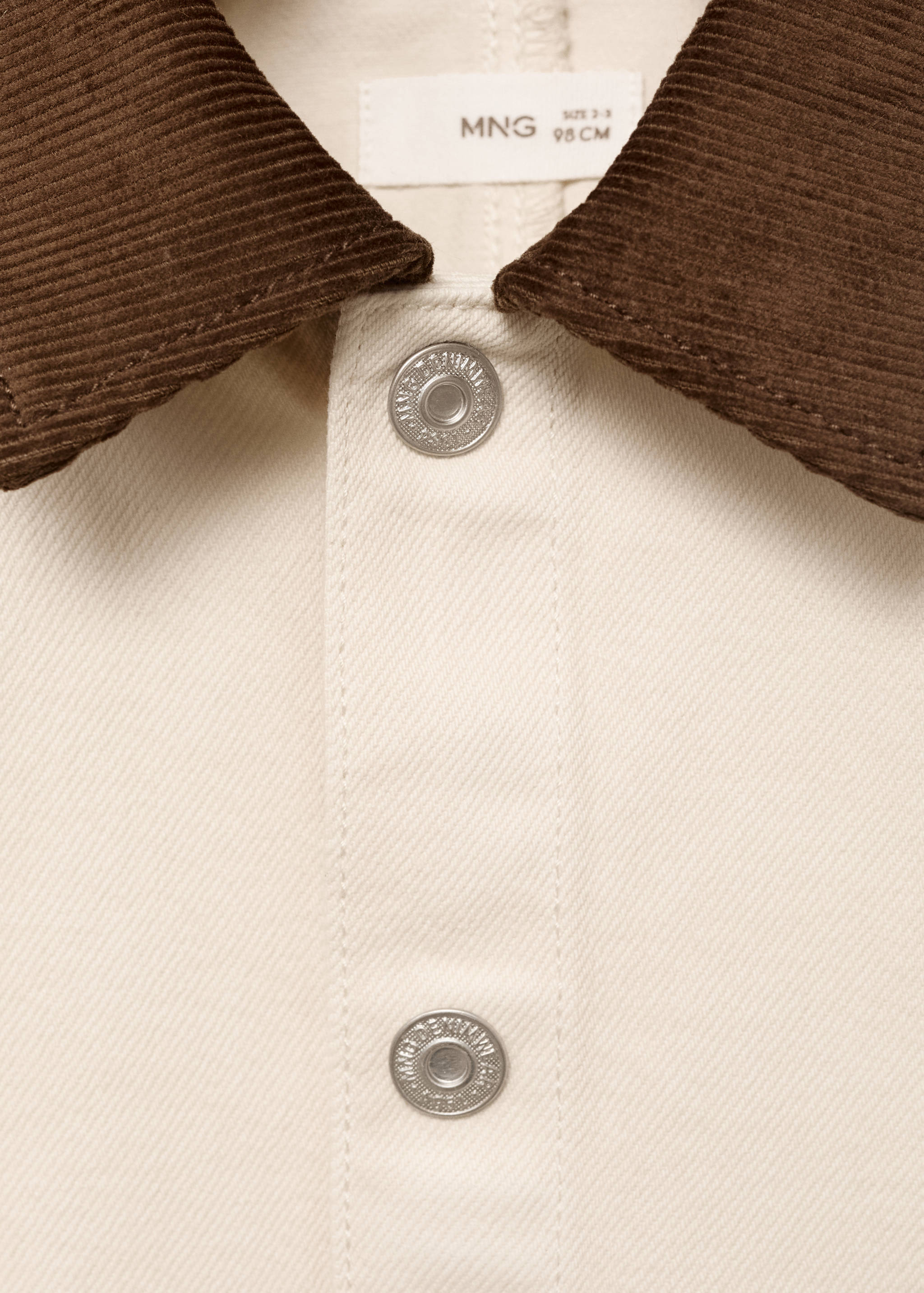 Parca denim coll contrast - Detall de l'article 8