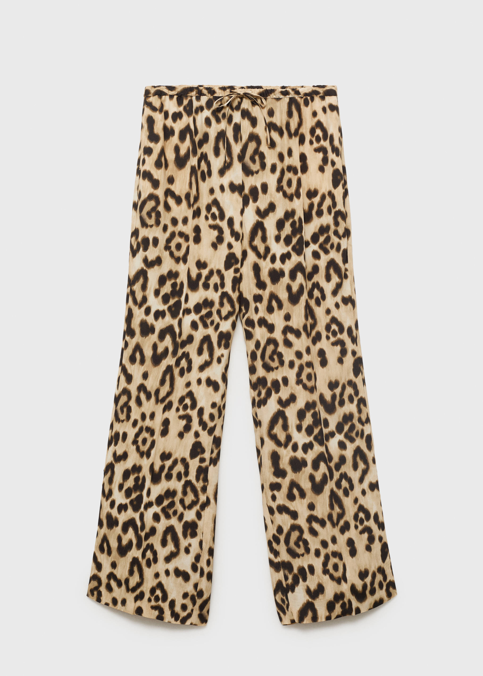 Leopard straight trousers - Article without model