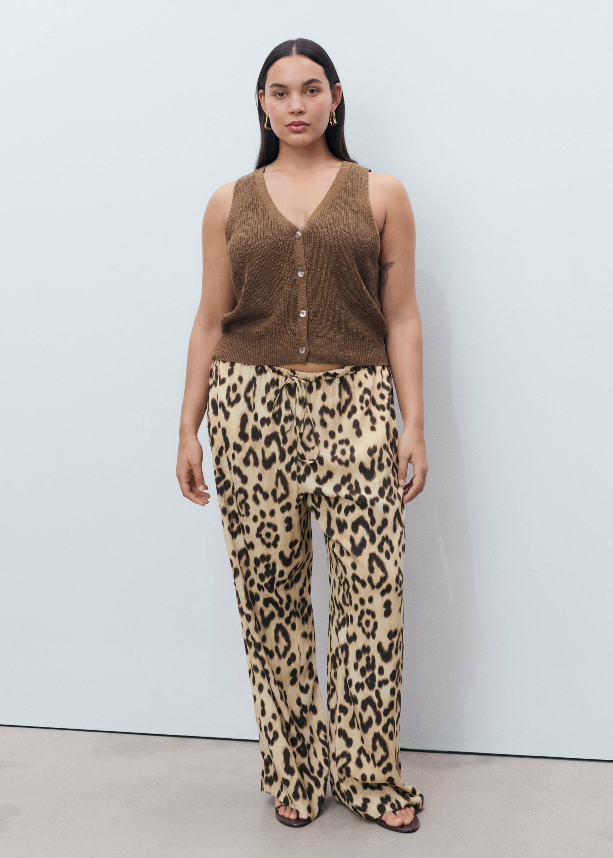 Pantalon droit léopard - Détail de l'article 3