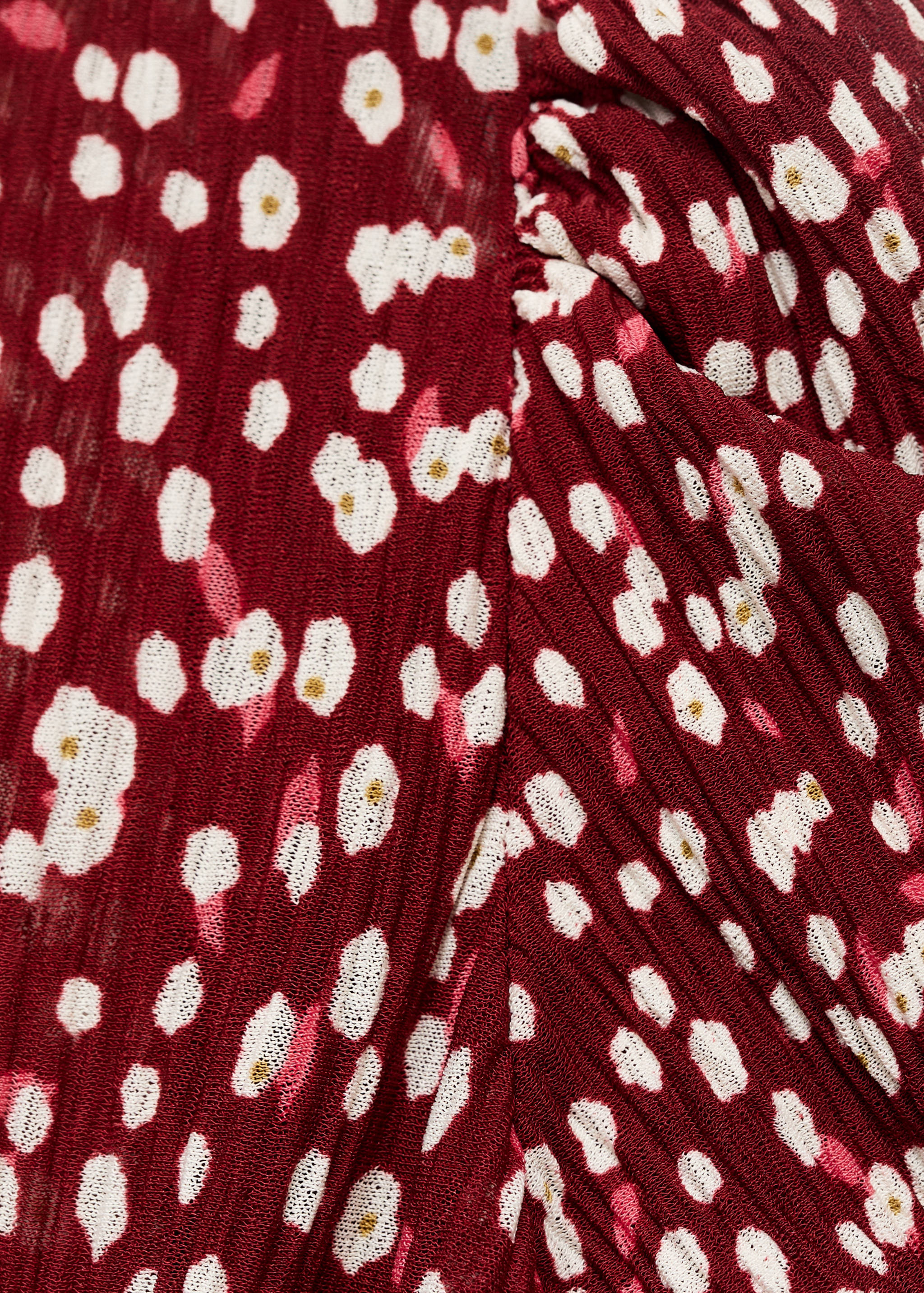 Vestido estampado abertura lateral - Detalle del artículo 8