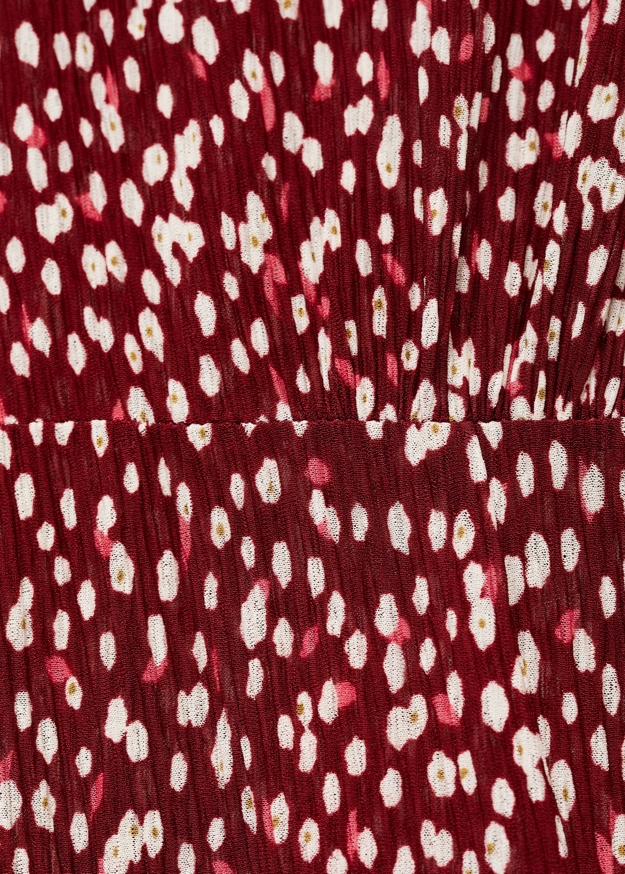 Vestido estampado abertura lateral - Detalle del artículo 0