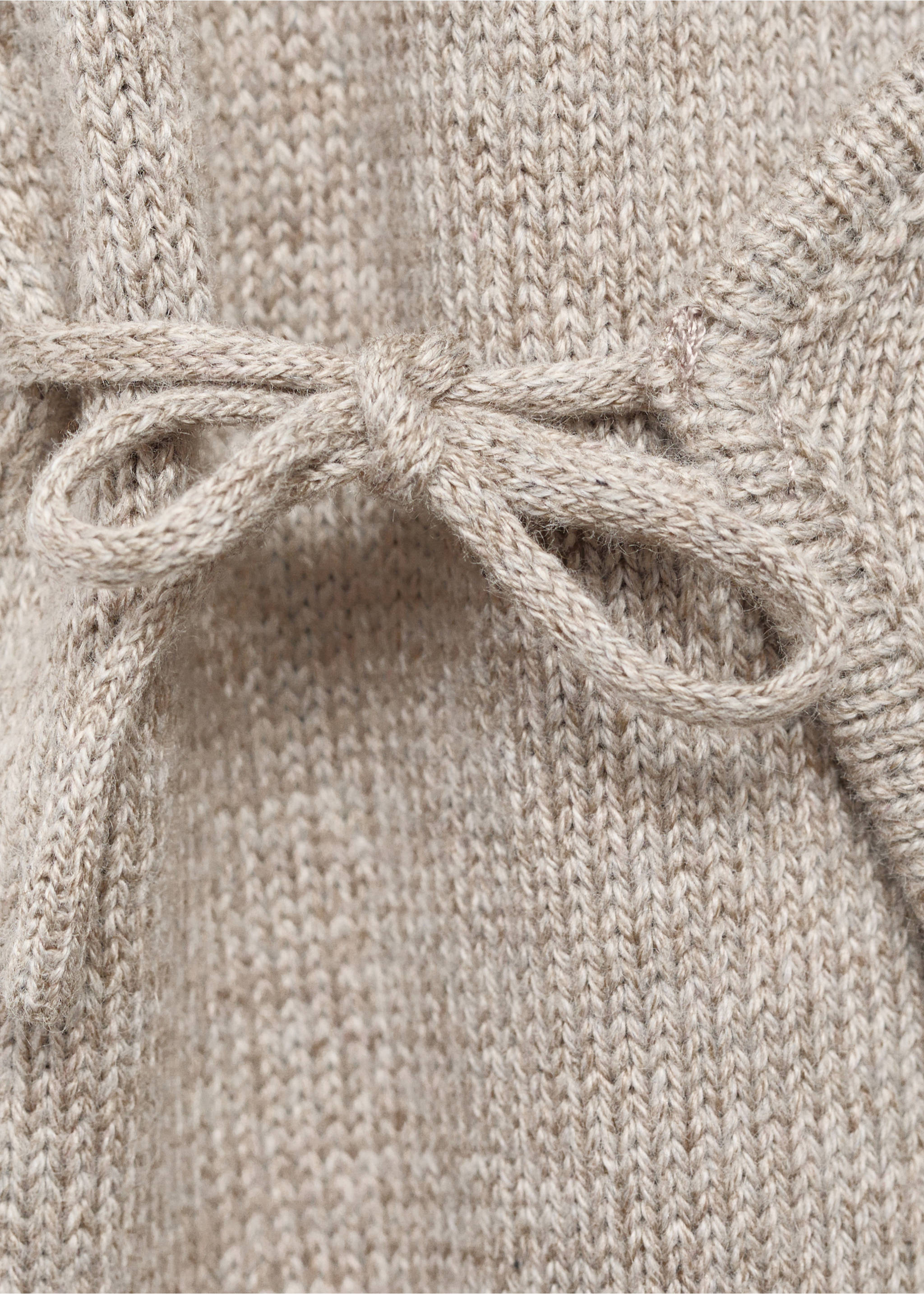 Jumpsuit with cross-over stitch - Details of the article 0, Medium Brown. Ref: 17073794-00.