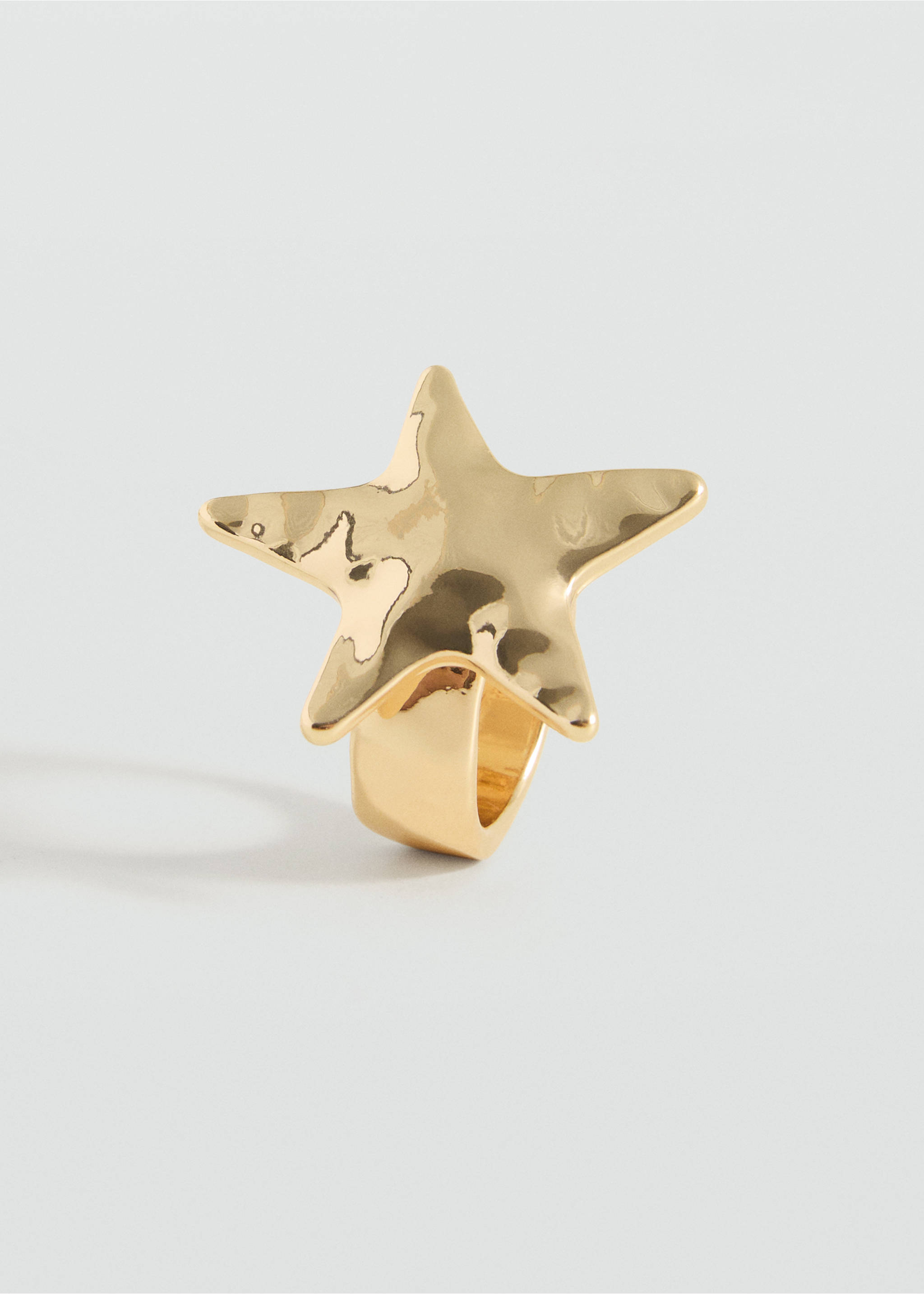 Star ring - Details of the article 1, Gold. Ref: 17073804-00.