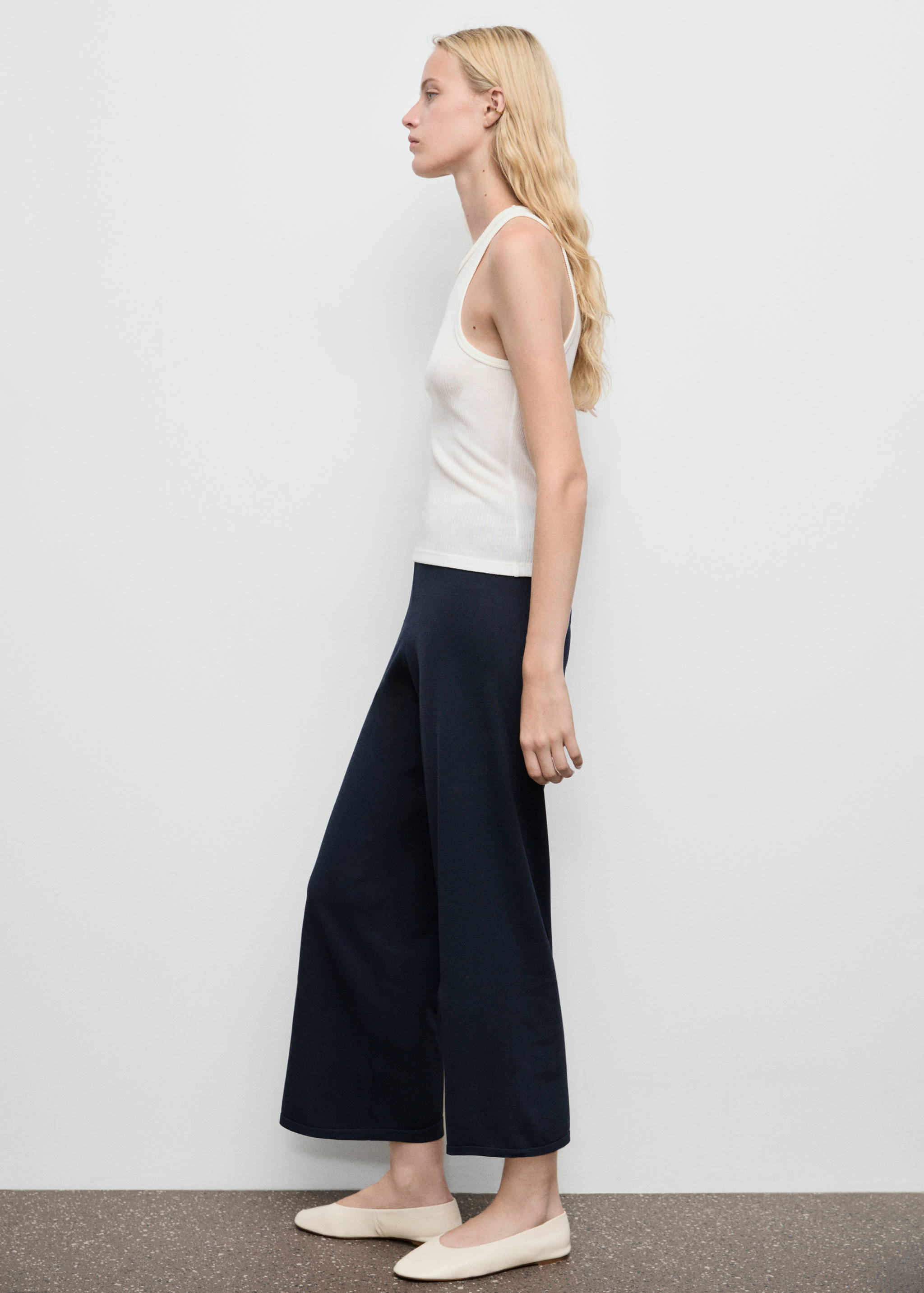 Gebreide cropped broek - Detail van het artikel 3