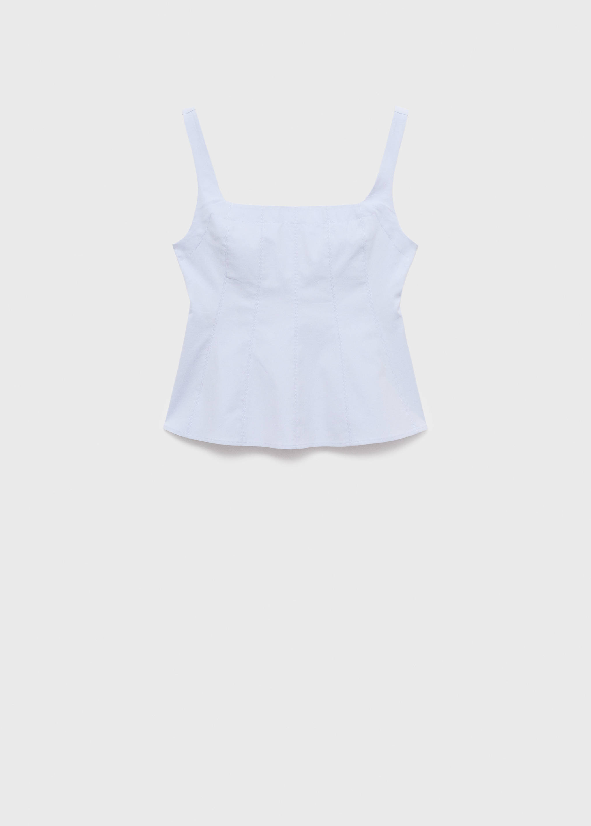 Cotton A-line top - Article without model