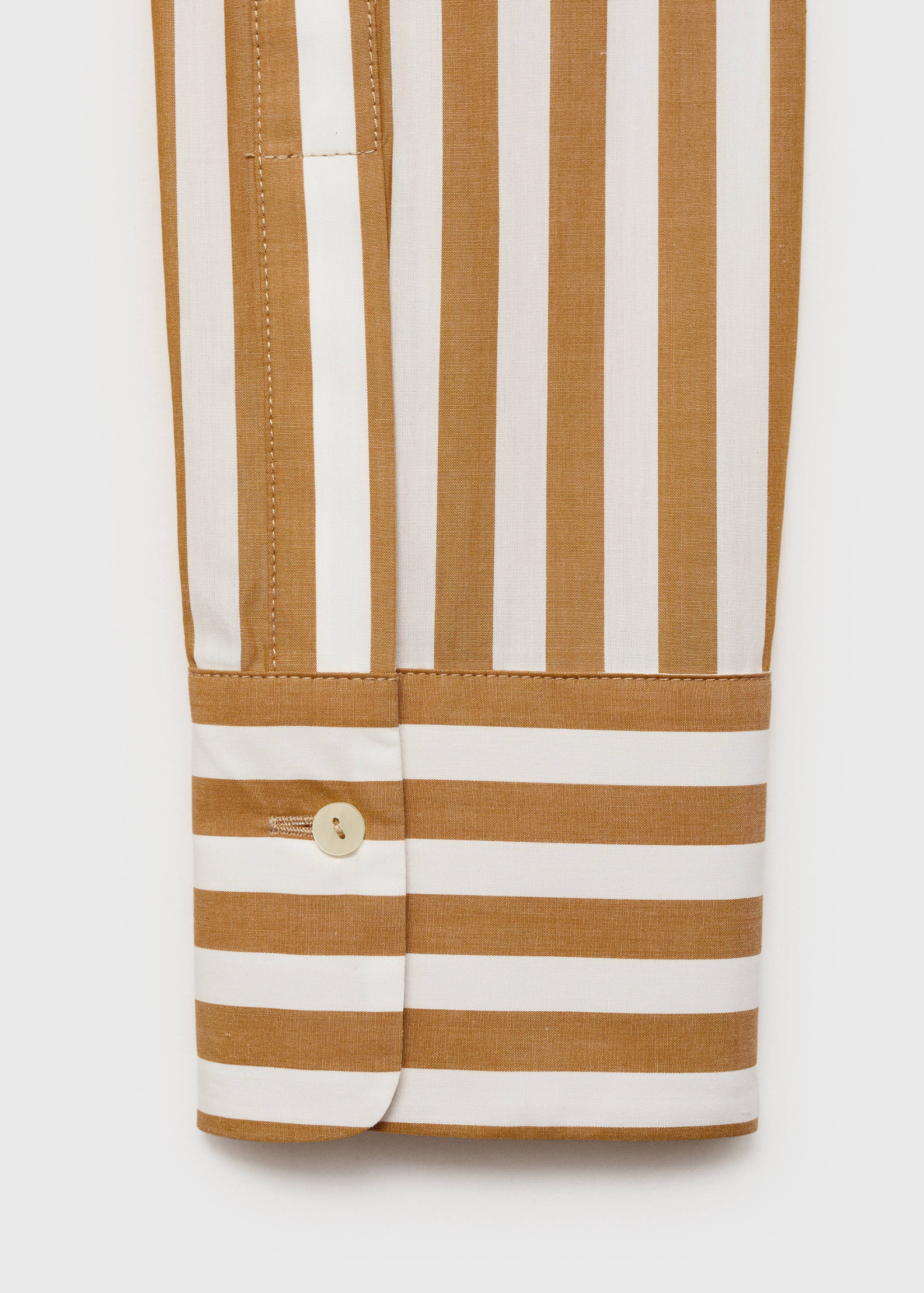 Oversize striped shirt - Details of the article 0