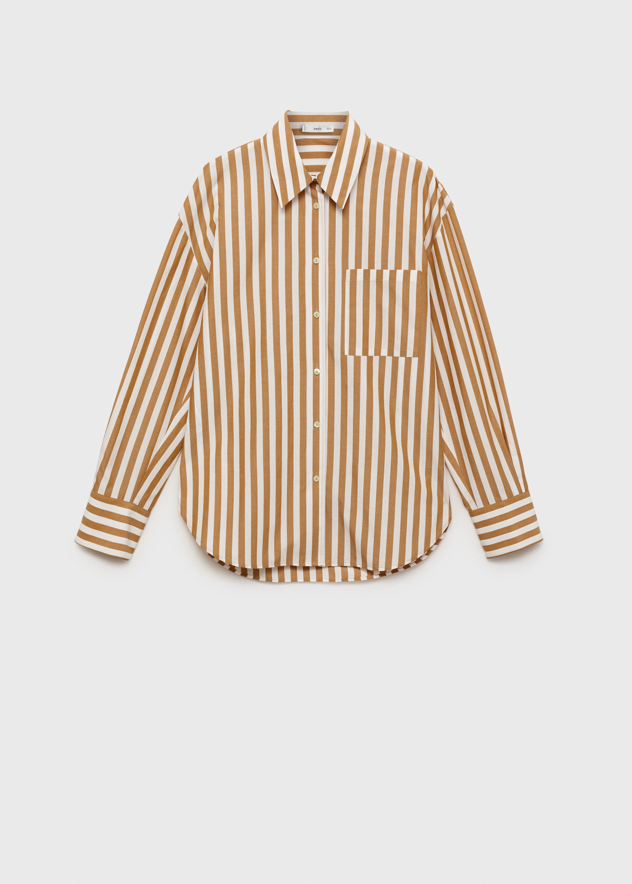 Oversize striped shirt - Article without model
