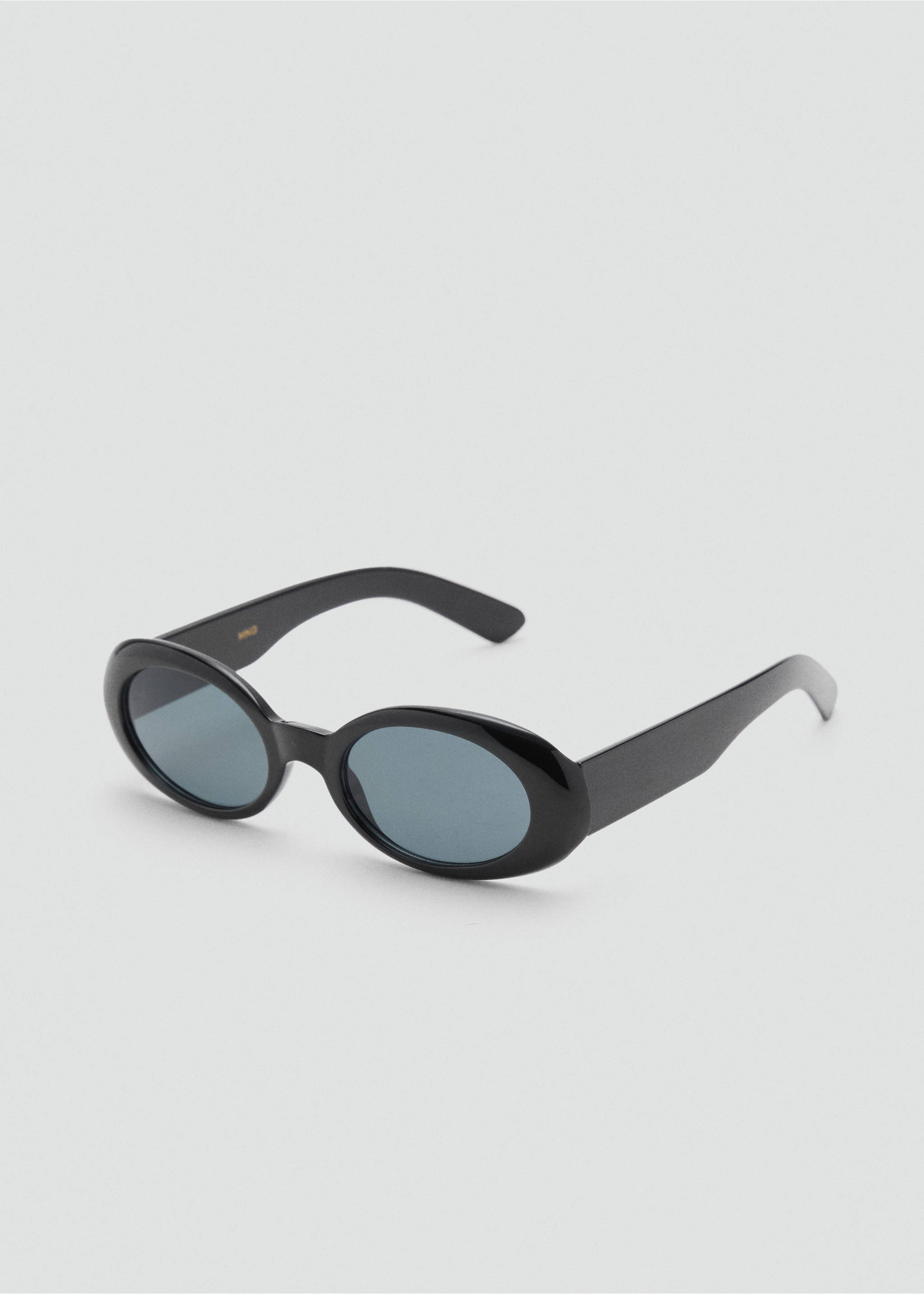 Oval-frame sunglasses - Medium plane, Black. Ref: 17074086-00.