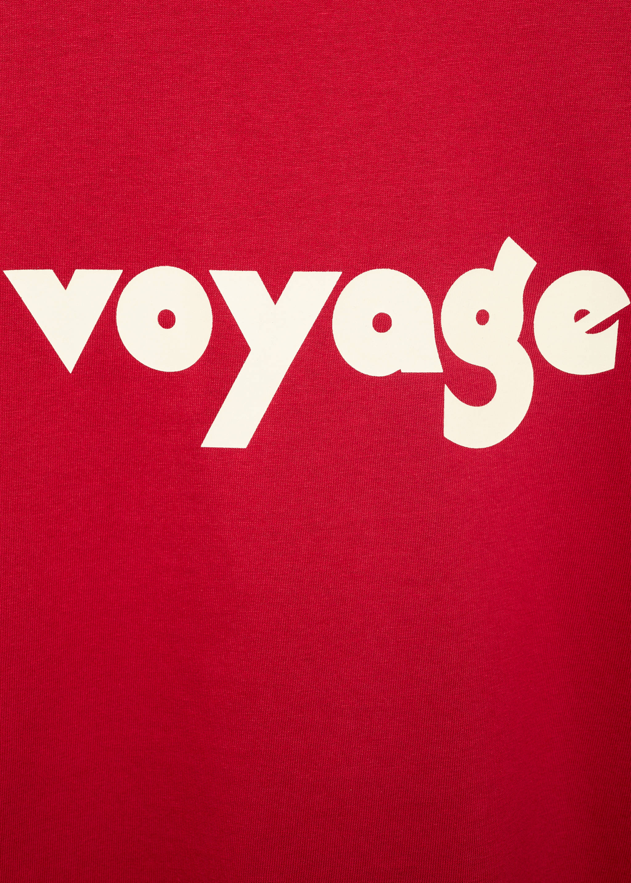 Printed cotton-blend t-shirt - Details of the article 0