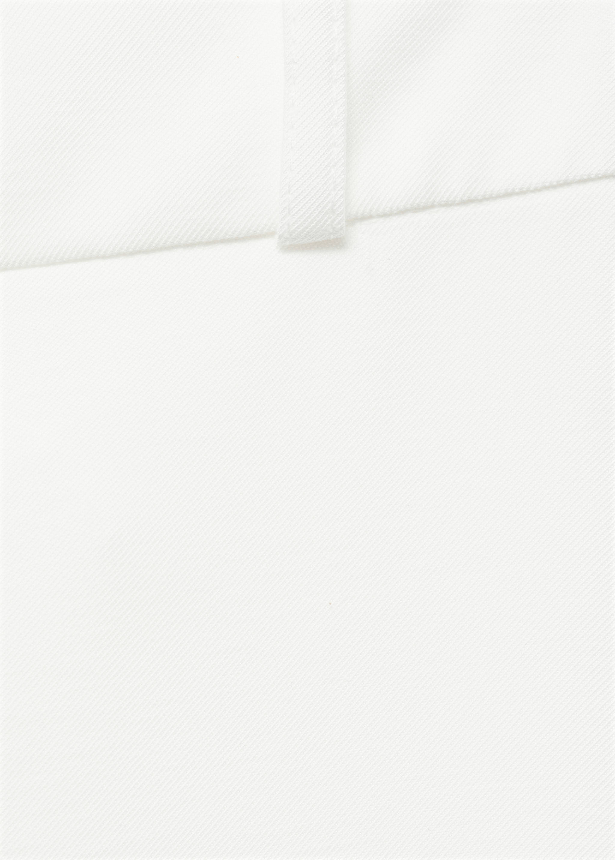 Straight-leg trousers with belt loops - Details of the article 0