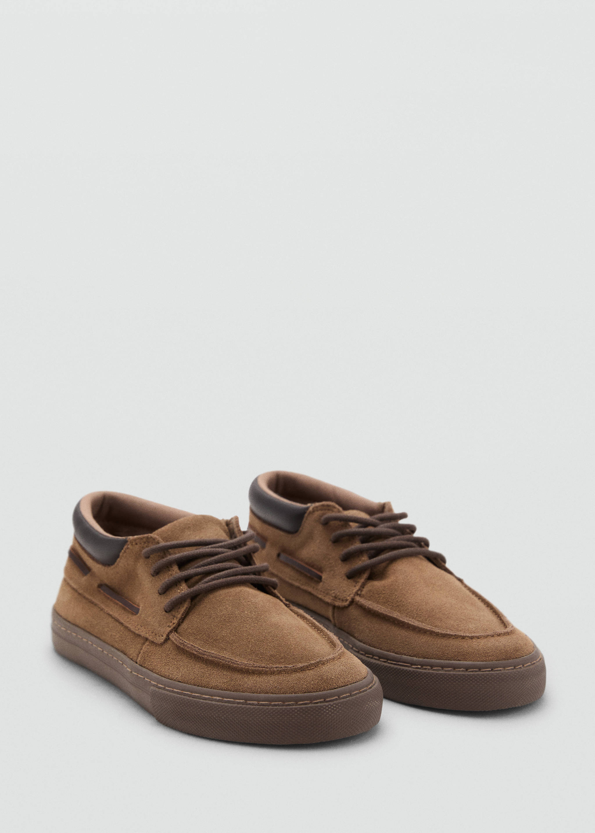 Lace-up leather shoes - Medium plane