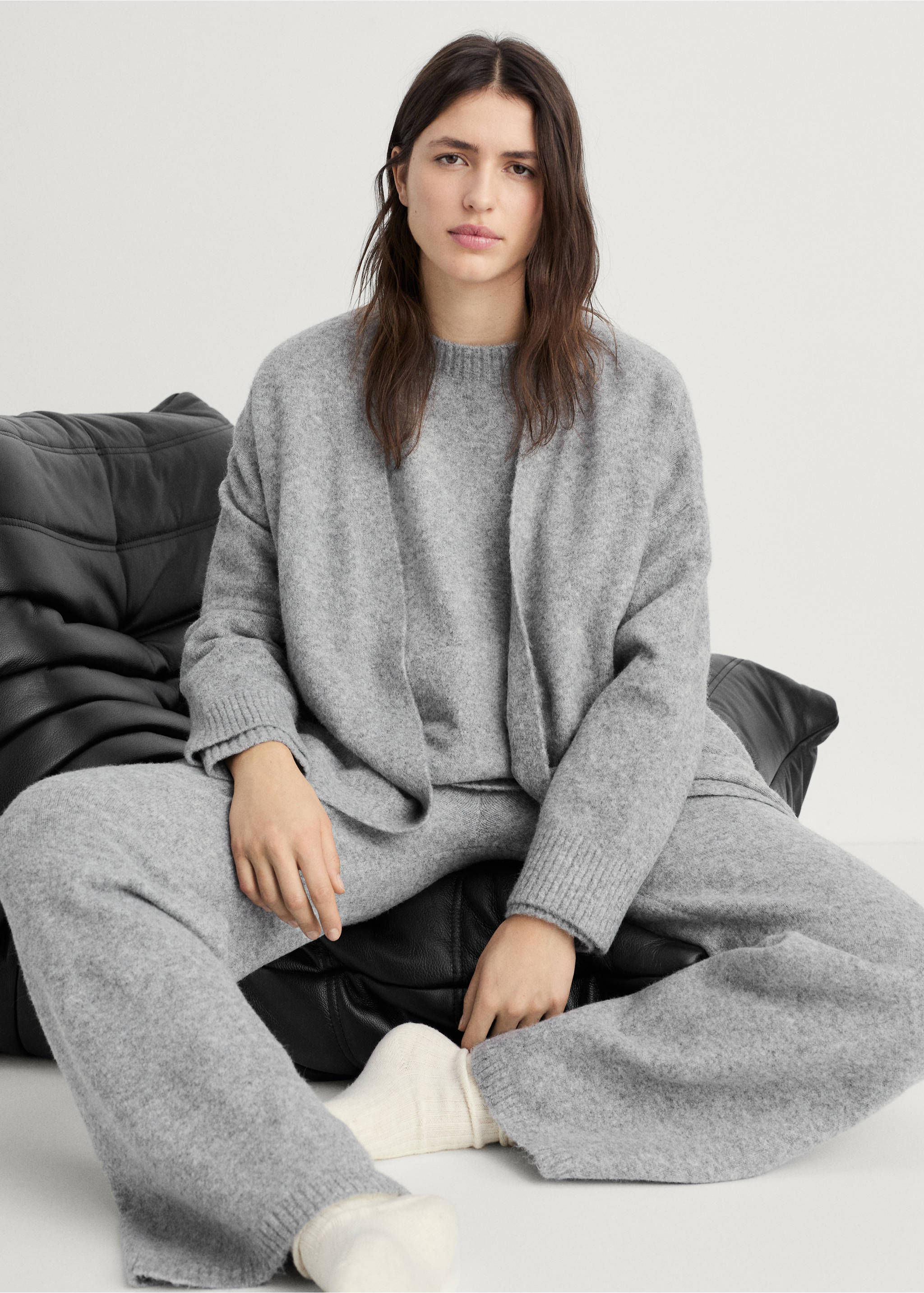 Càrdigan punt - Detall de l'article 2, Gris. Ref: 17074101-00.