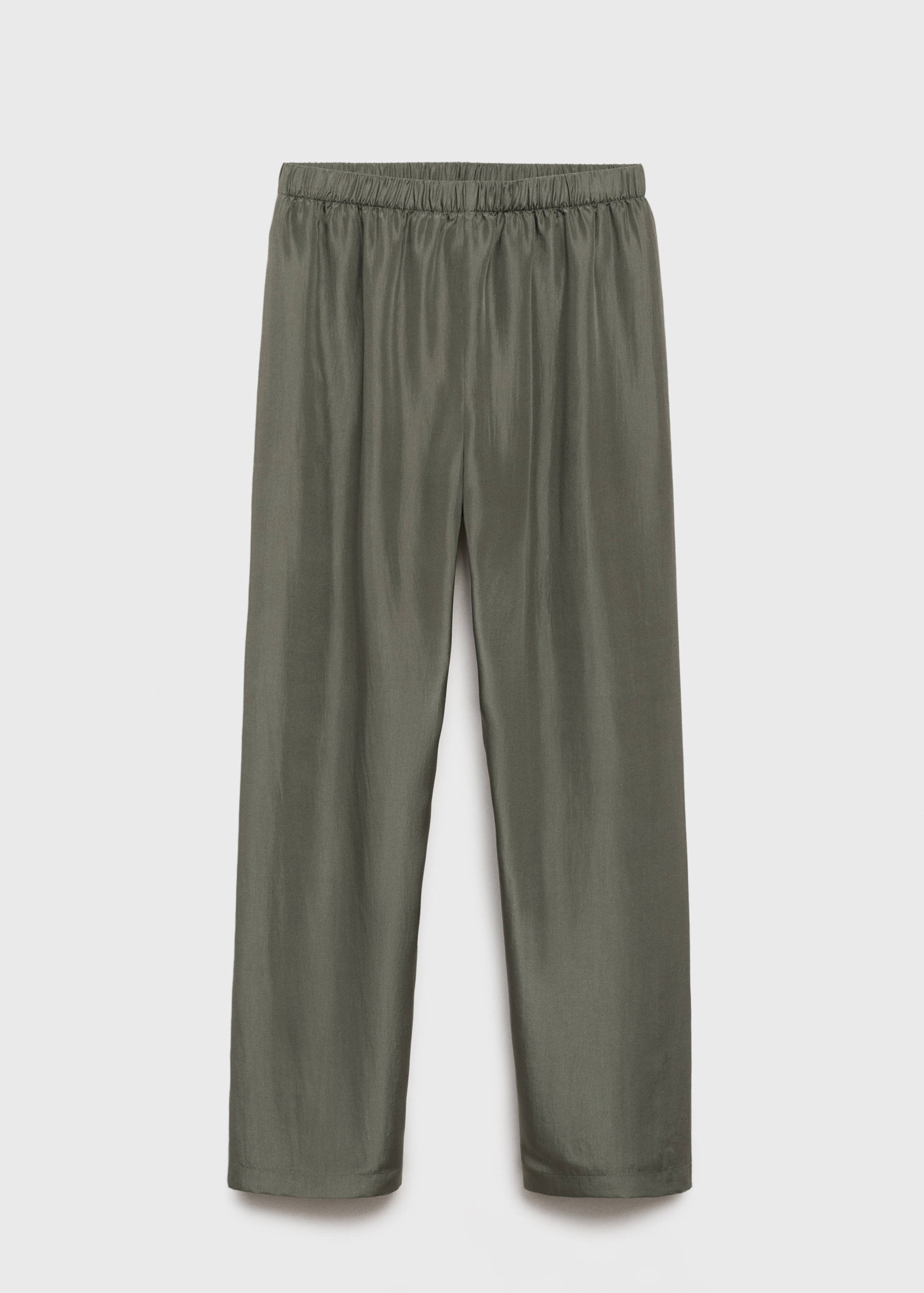 Long silk trousers - Article without model