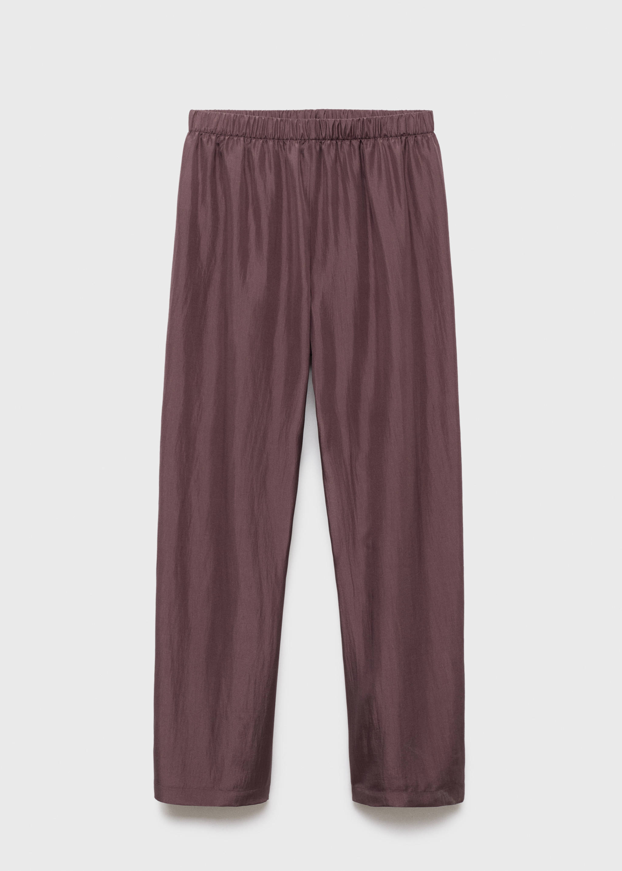Long silk trousers - Article without model