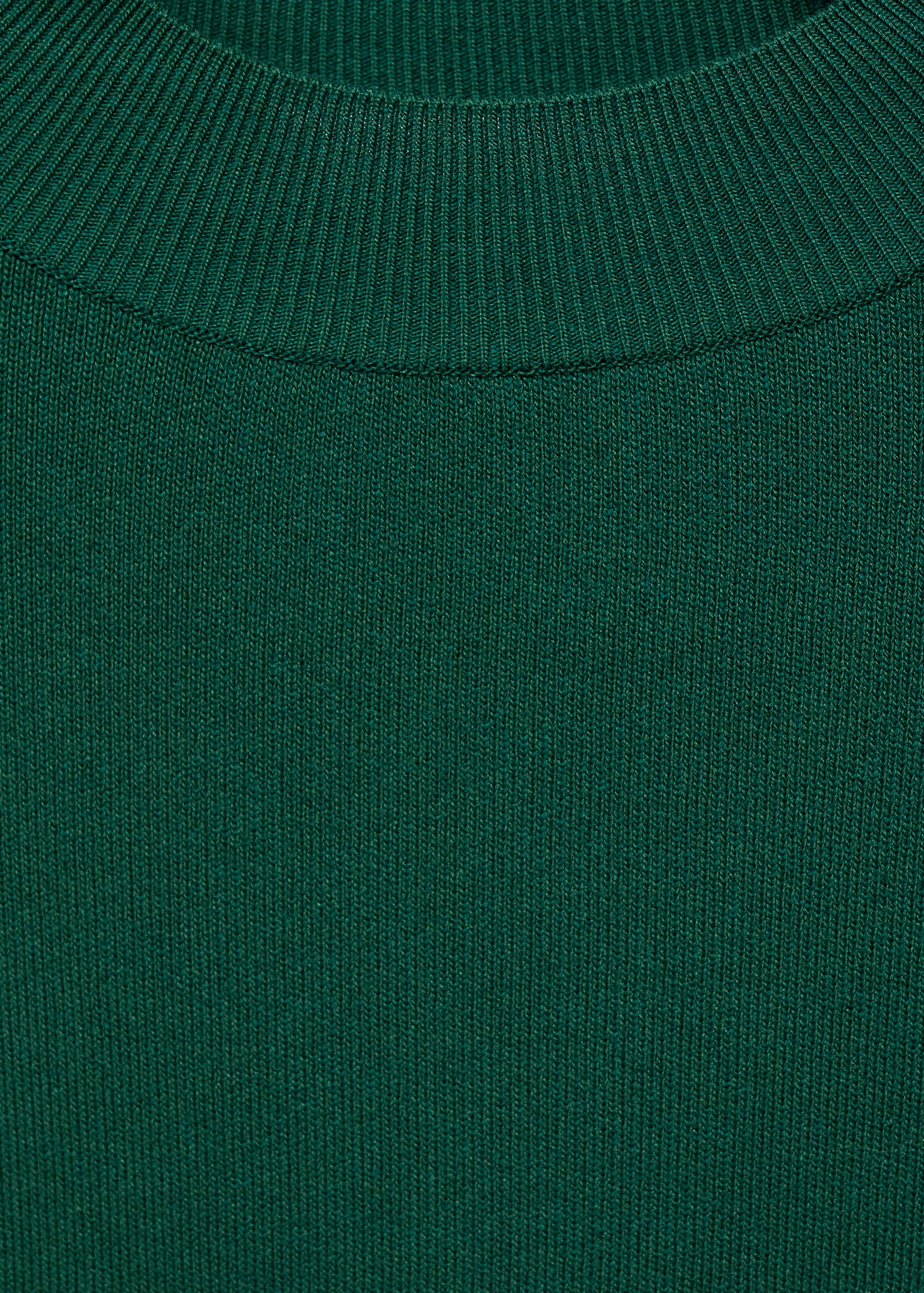Short-sleeved fine-knit sweater - Details of the article 8