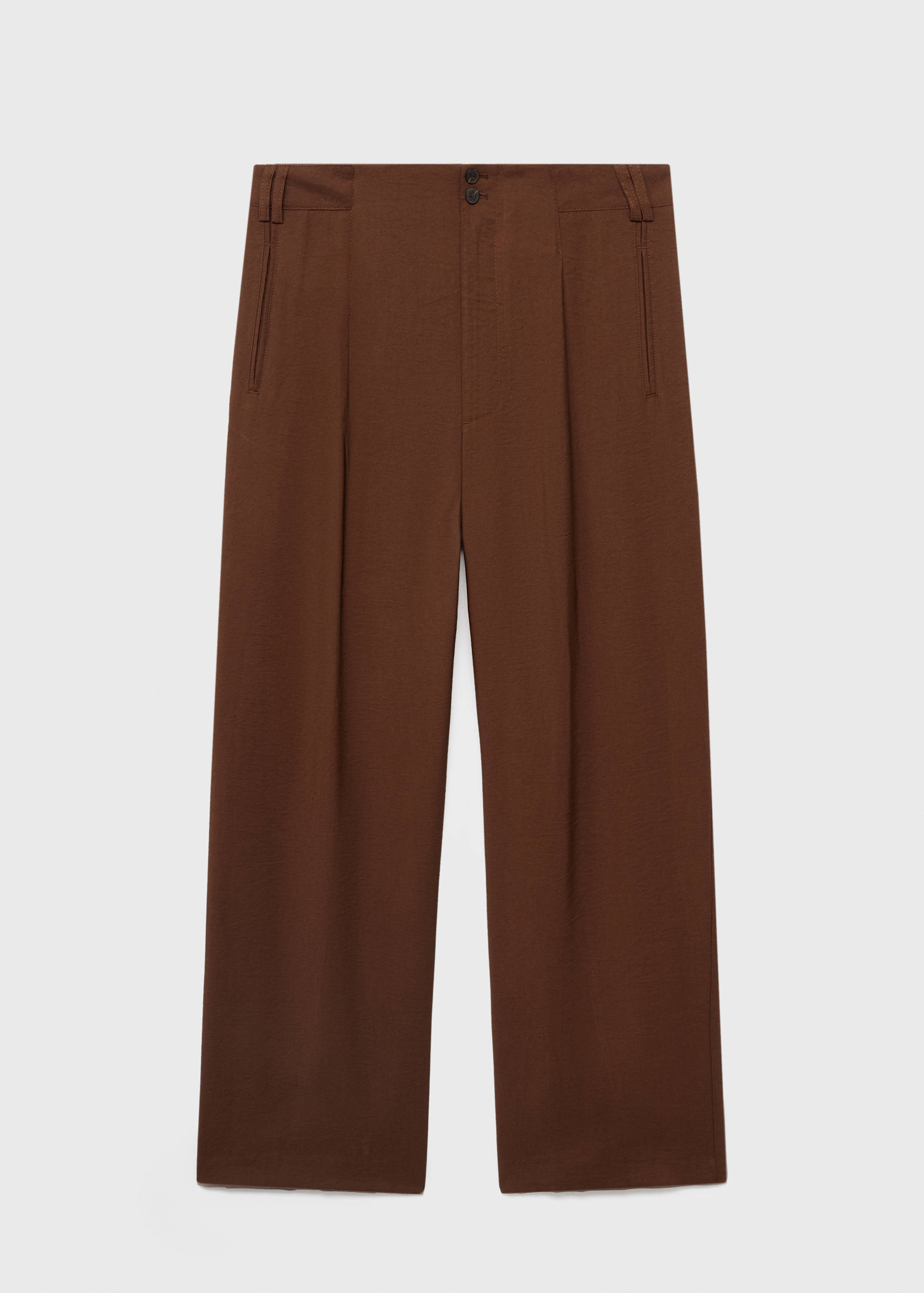 Pantalon droit pinces - Article sans modèle