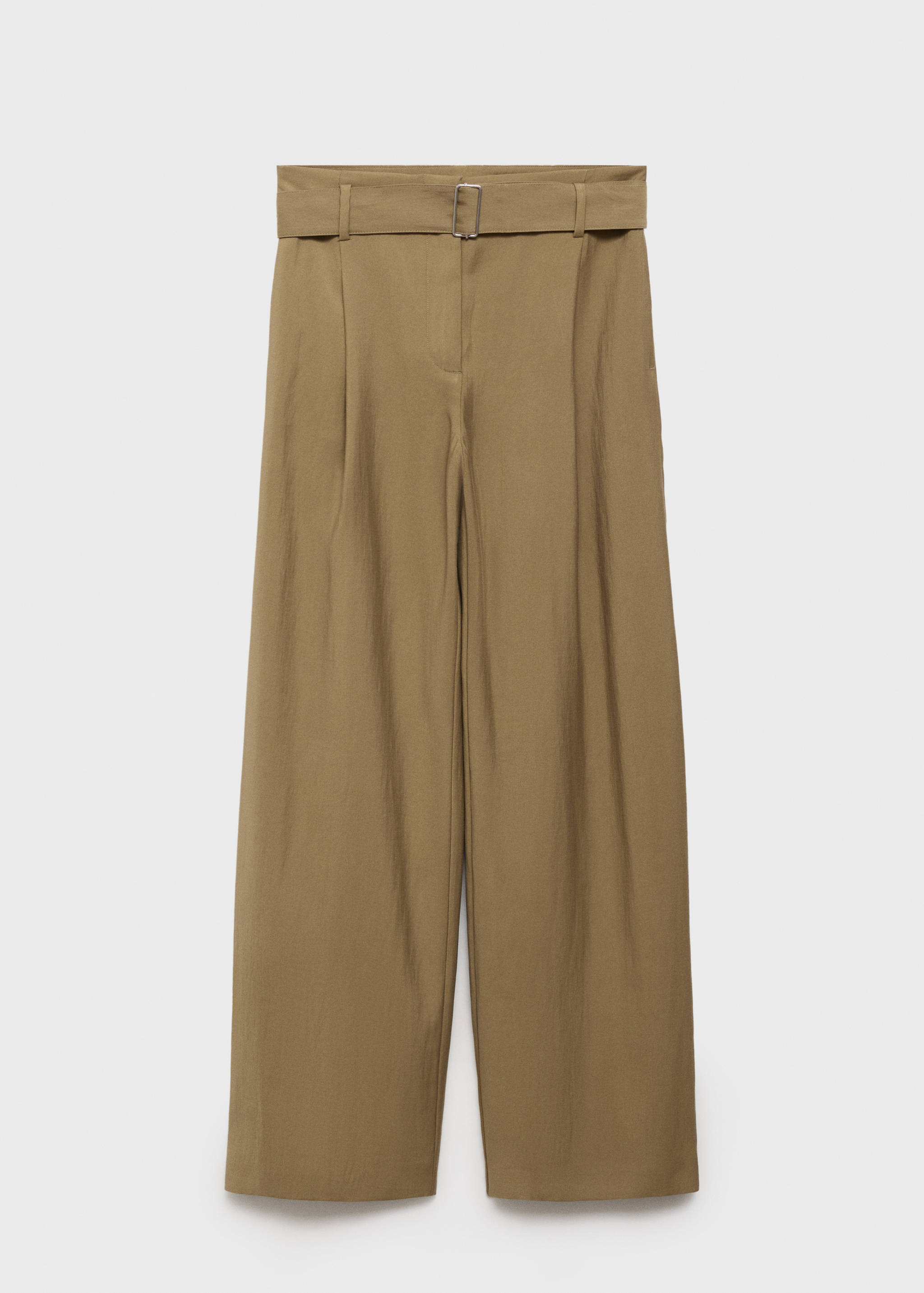 Paperbag trousers with belt - Article without model