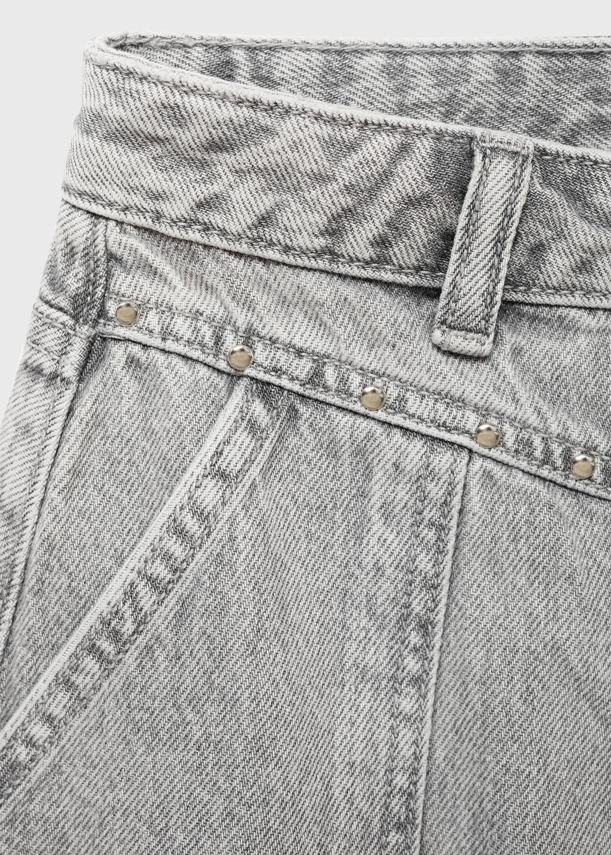 Falda corta denim - Detalle del artículo 0