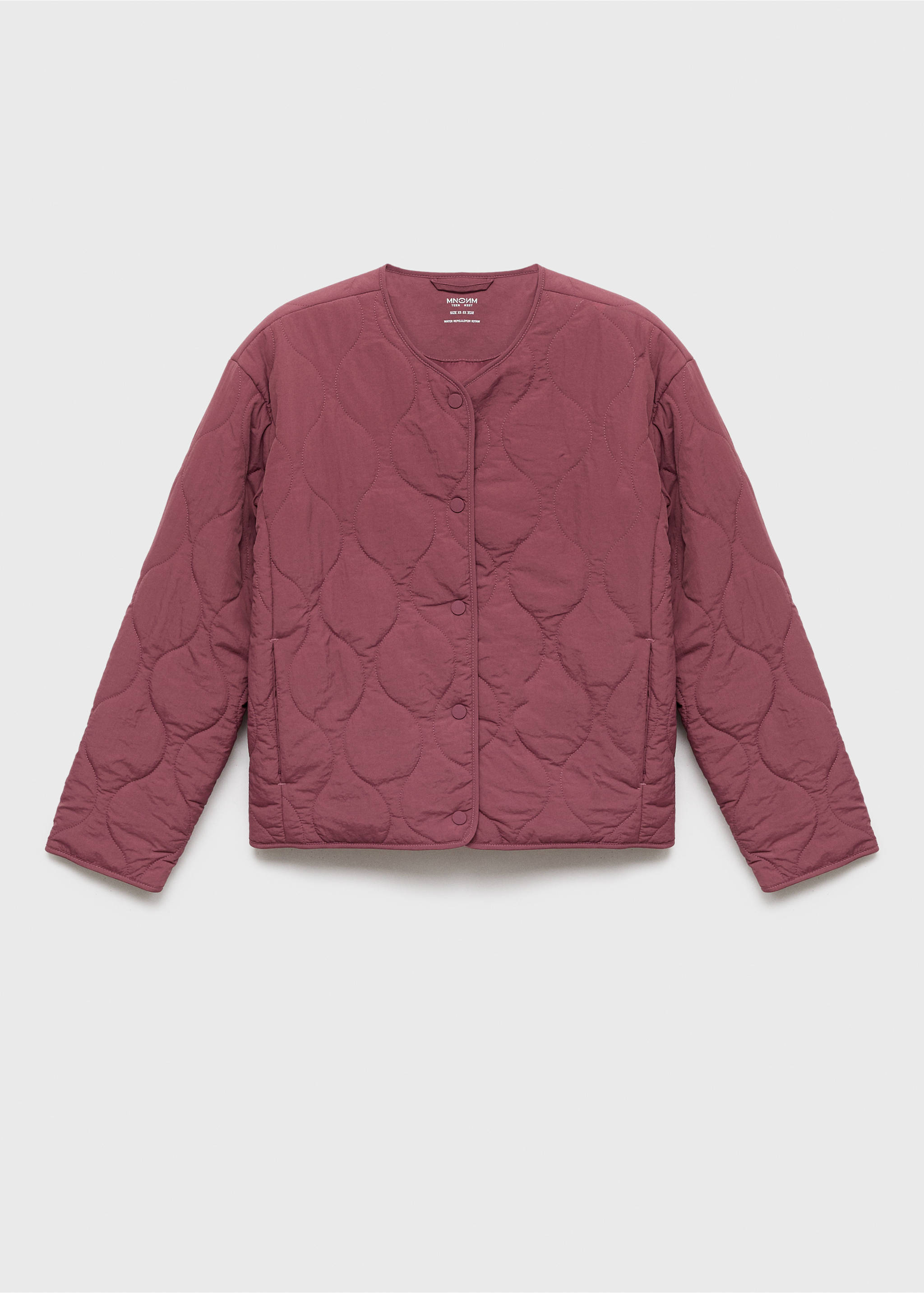Veste matelassée - Article sans modèle, Bordeaux. Ref: 17074415-00.