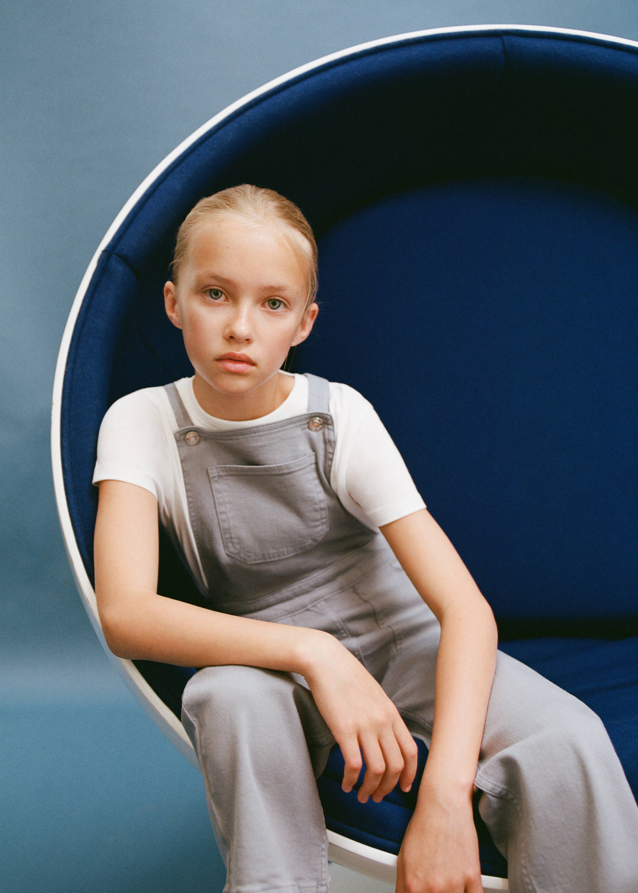 Lange denim jumpsuit - Detail van het artikel 5