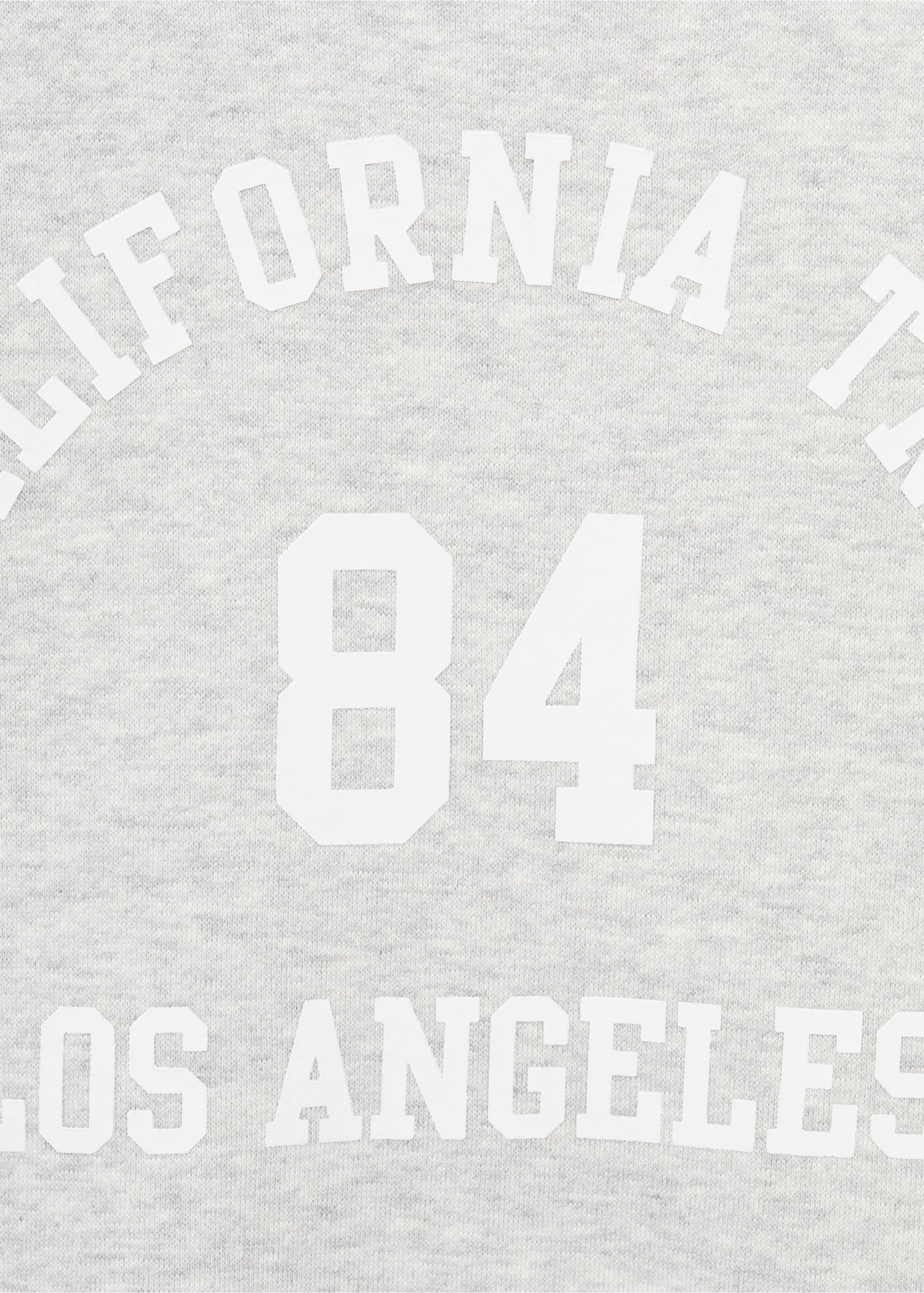 Combined sweatshirt dress - Details of the article 8, Light Heather Grey. Ref: 17074422-00.