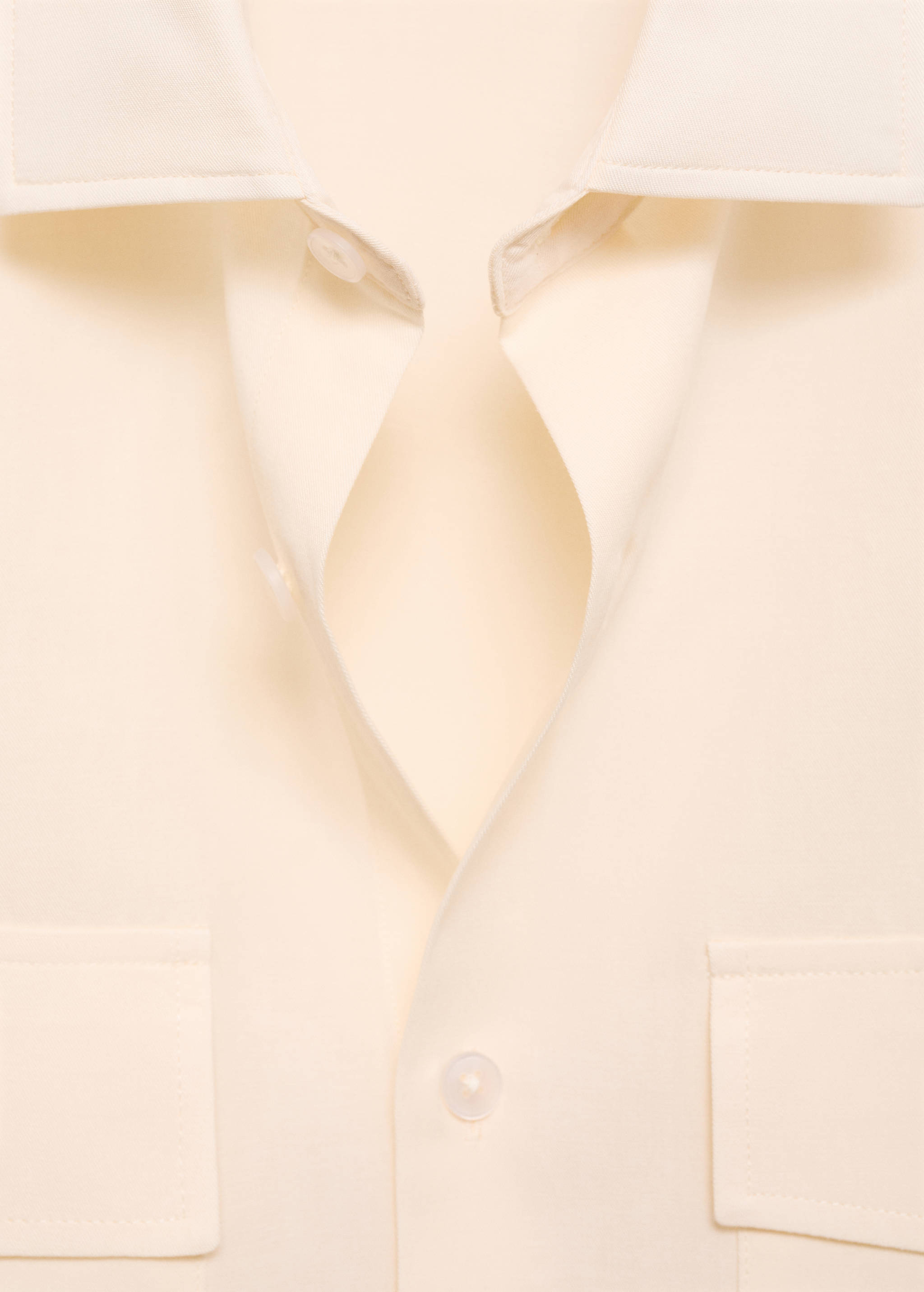 Regular Fit-Baumwollhemd mit Tasche - Detail des Artikels 8
