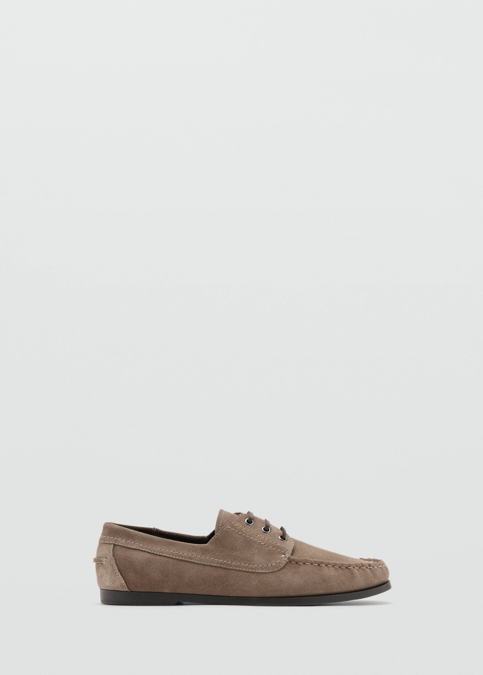 Suede nautical shoes - Article without model