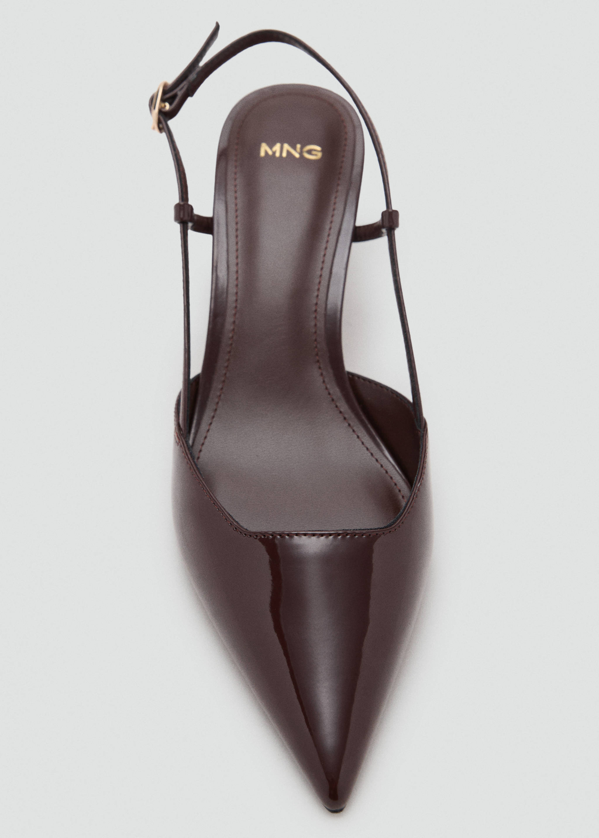 Kitten-Heel aus Lackleder - Detail des Artikels 2