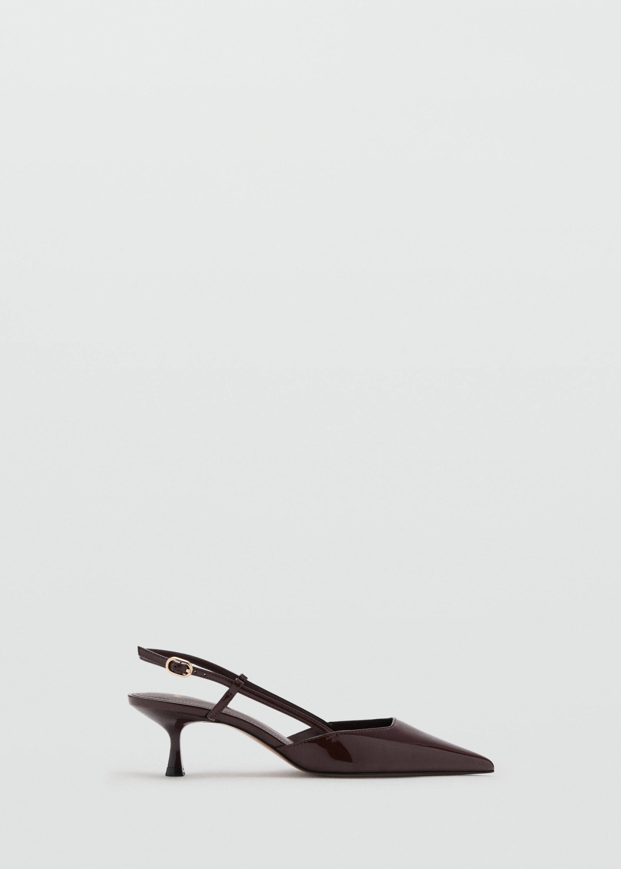 Kitten-Heel aus Lackleder - Artikel ohne Model