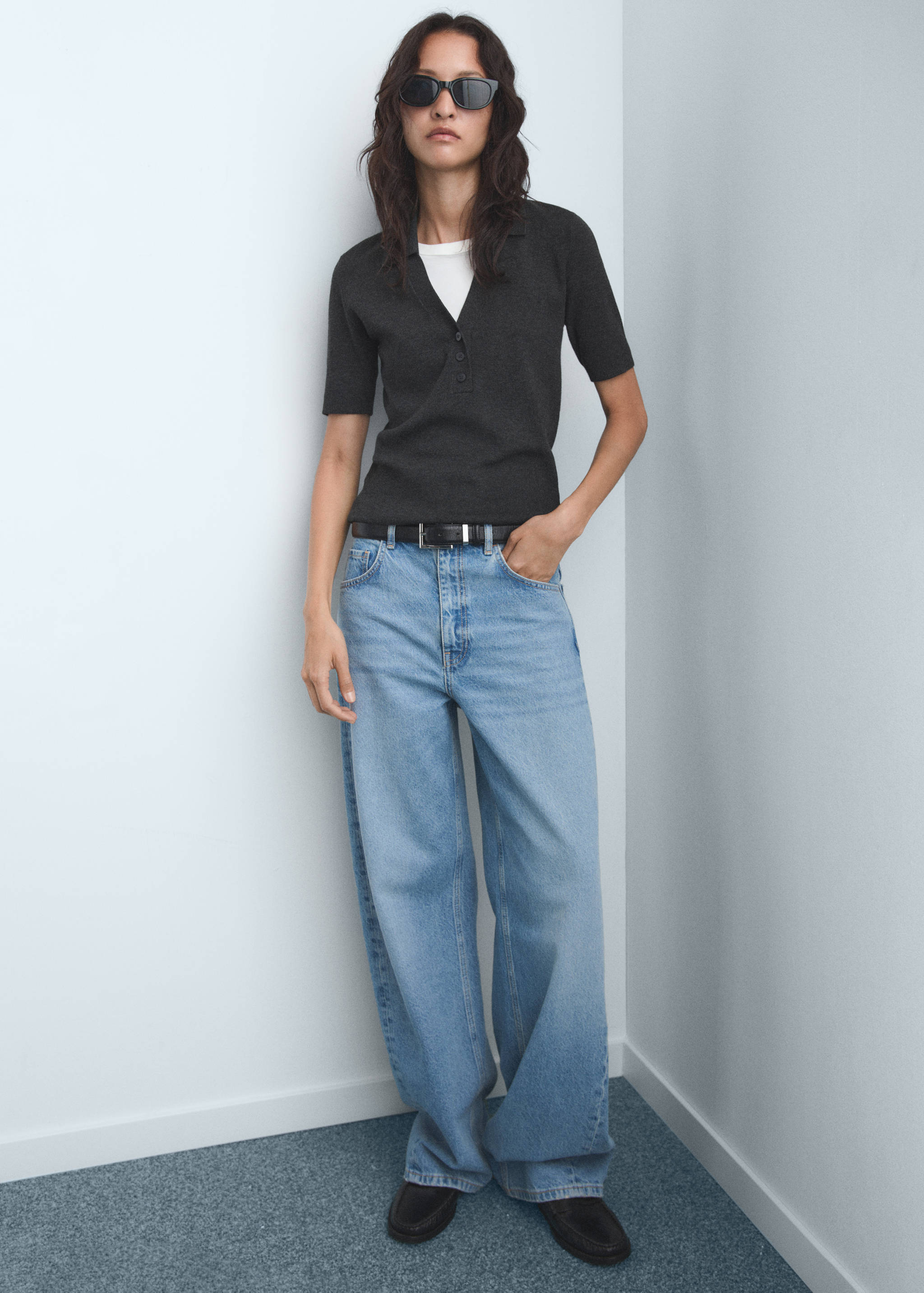 Jeans medelhög midja och barrel fit - Detaljer om artikeln 2