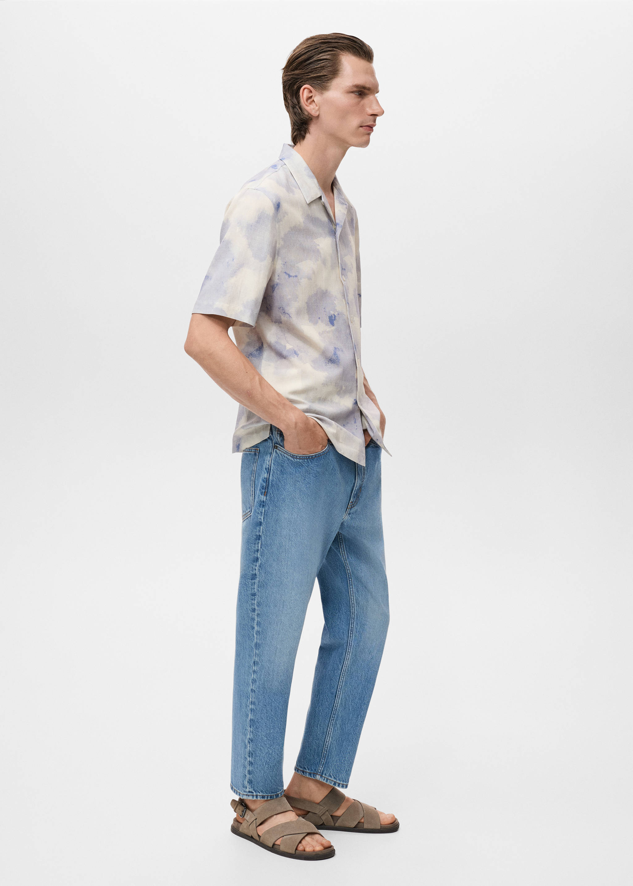Printed bowling shirt - Details of the article 2