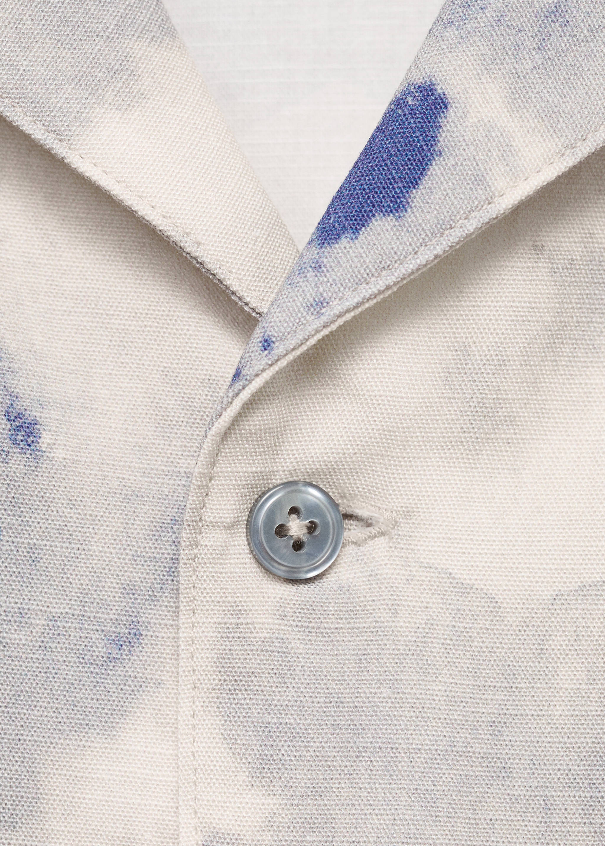 Printed bowling shirt - Details of the article 0
