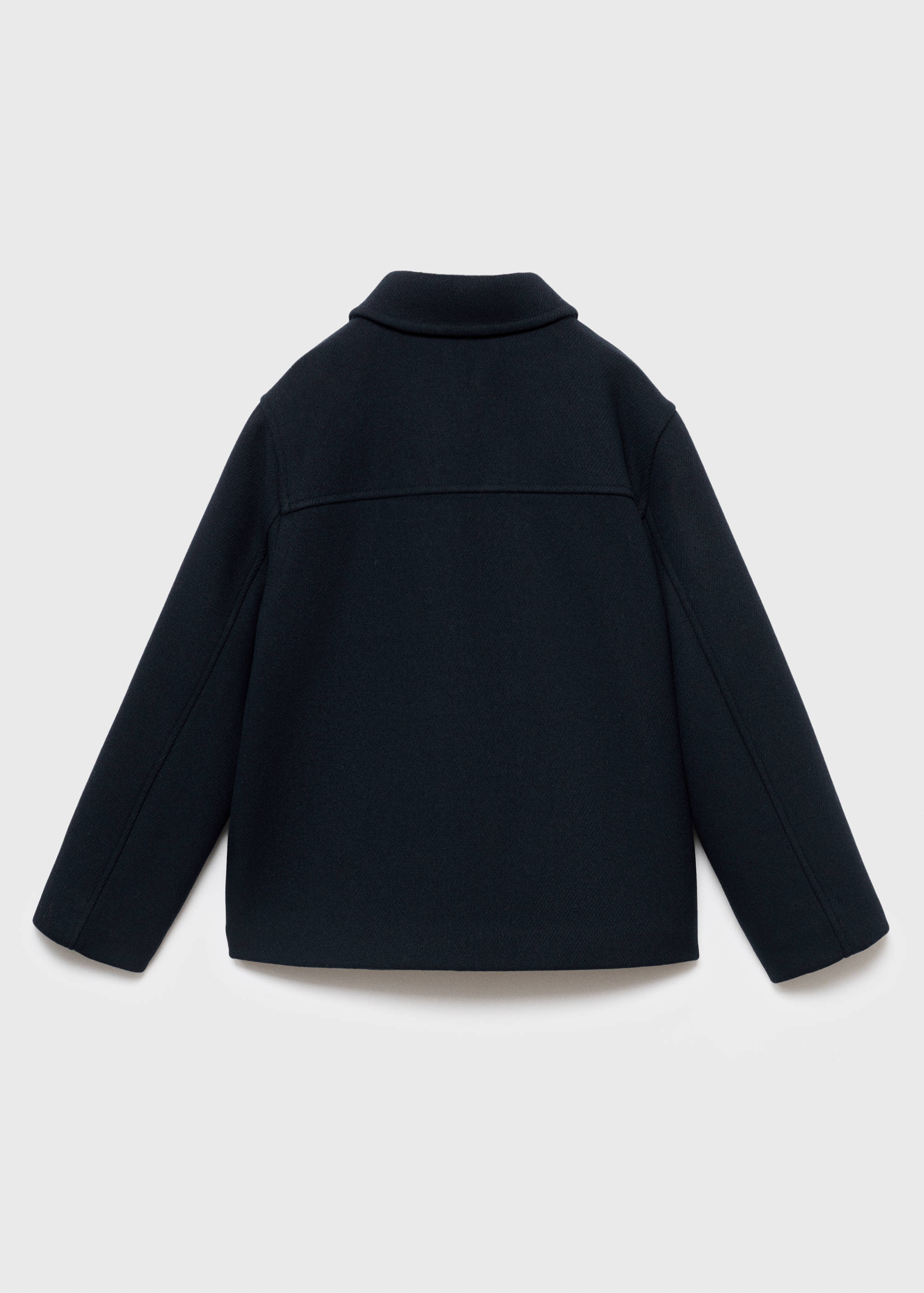 Manteau drap de  laine - Verso de l’article