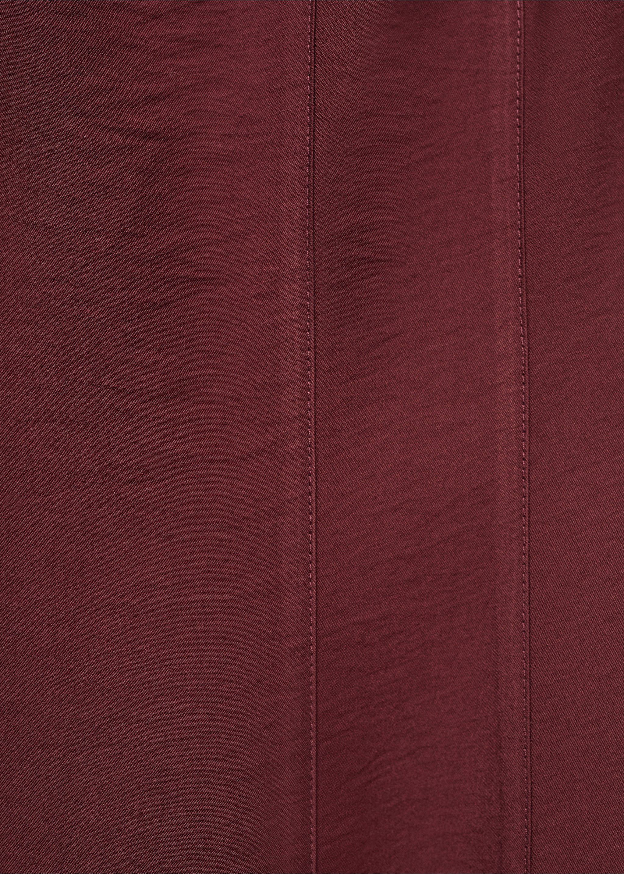 Vestido midi costuras - Detalle del artículo 8, Granate. Ref: 17074788-00.