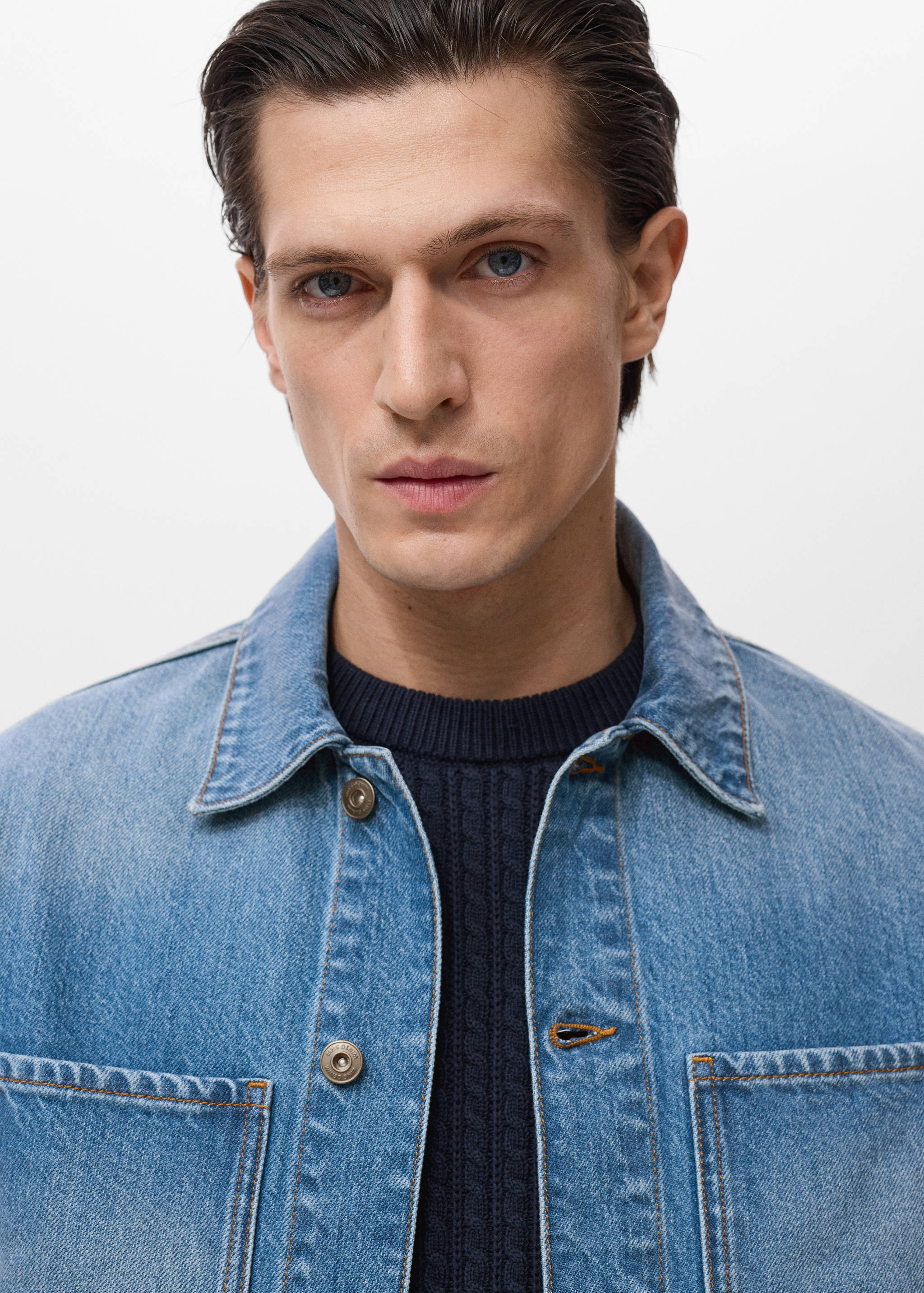 Blouson en jean poches - Détail de l'article 1