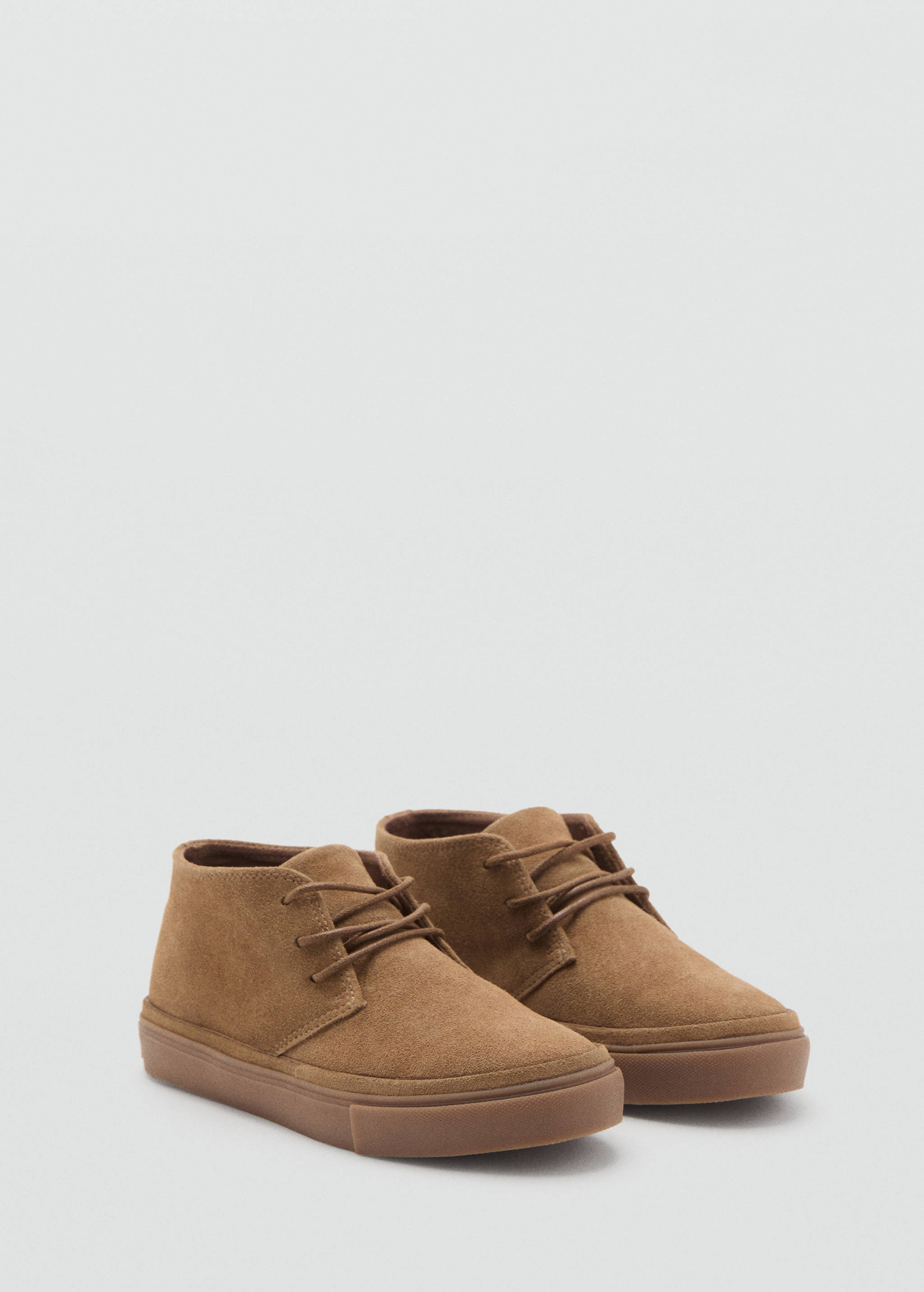 Lace-up leather shoes - Medium plane