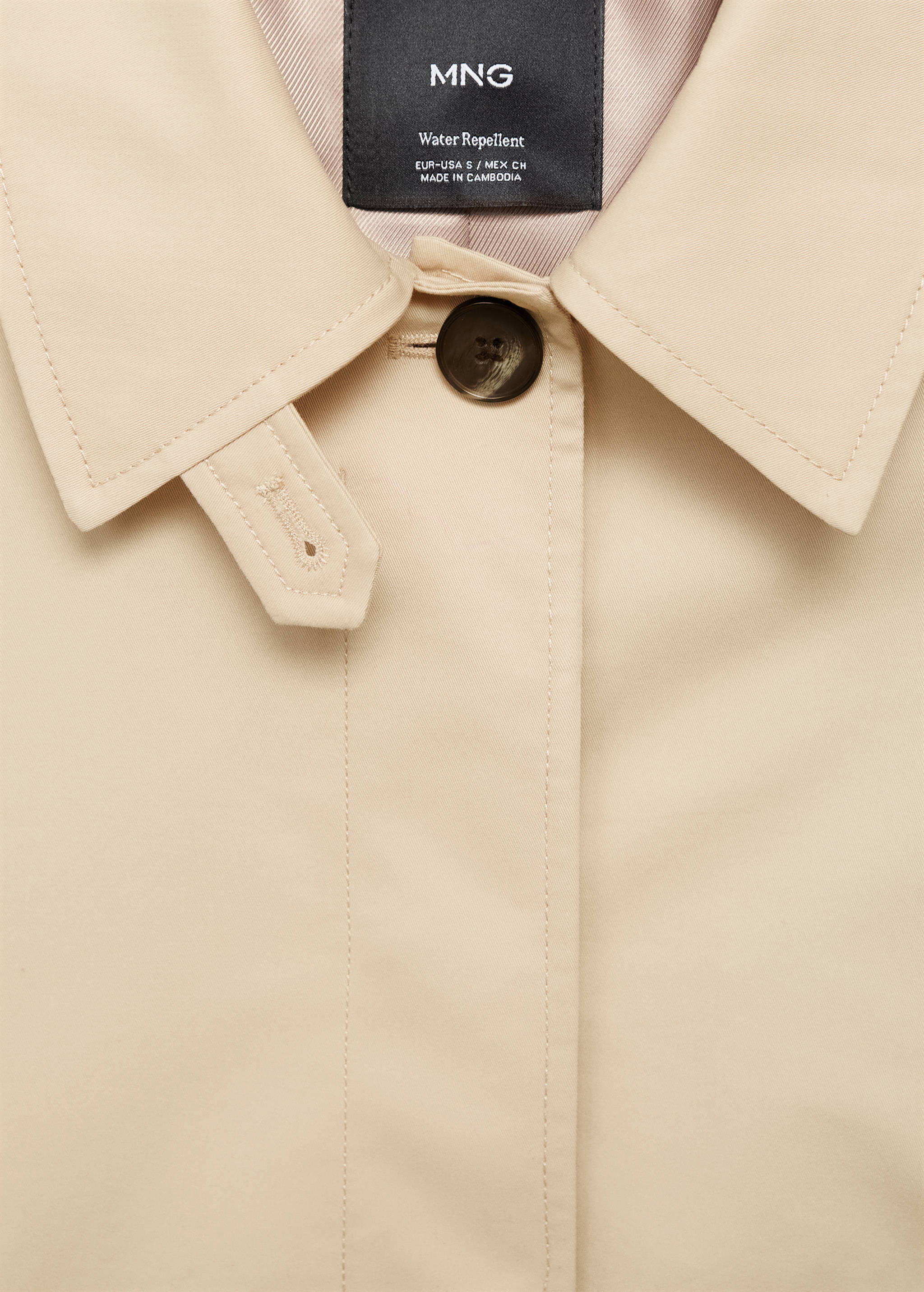 Trench corto oversize trabillas - Detalle del artículo 8