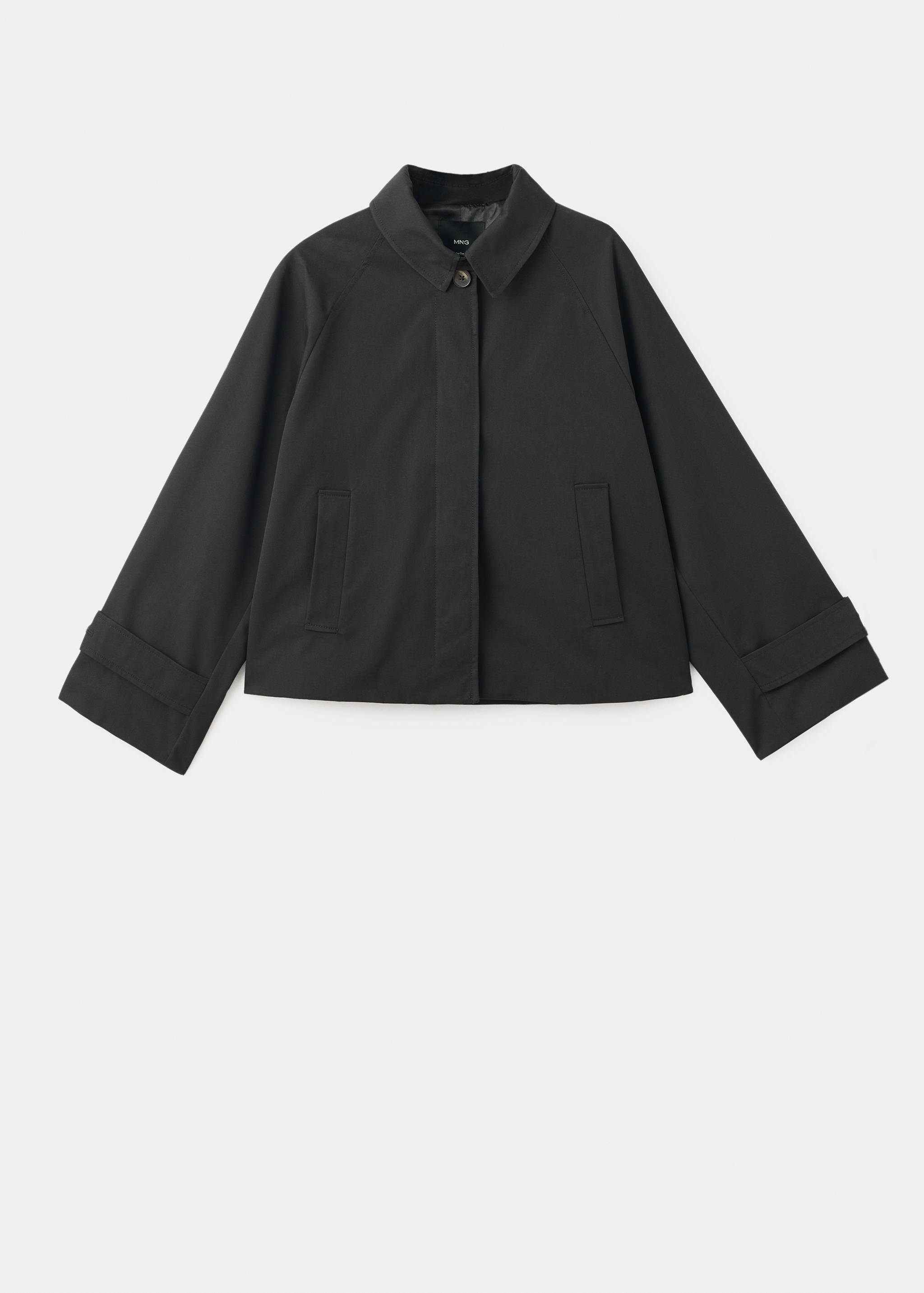 Trench corto oversize trabillas - Artículo sin modelo