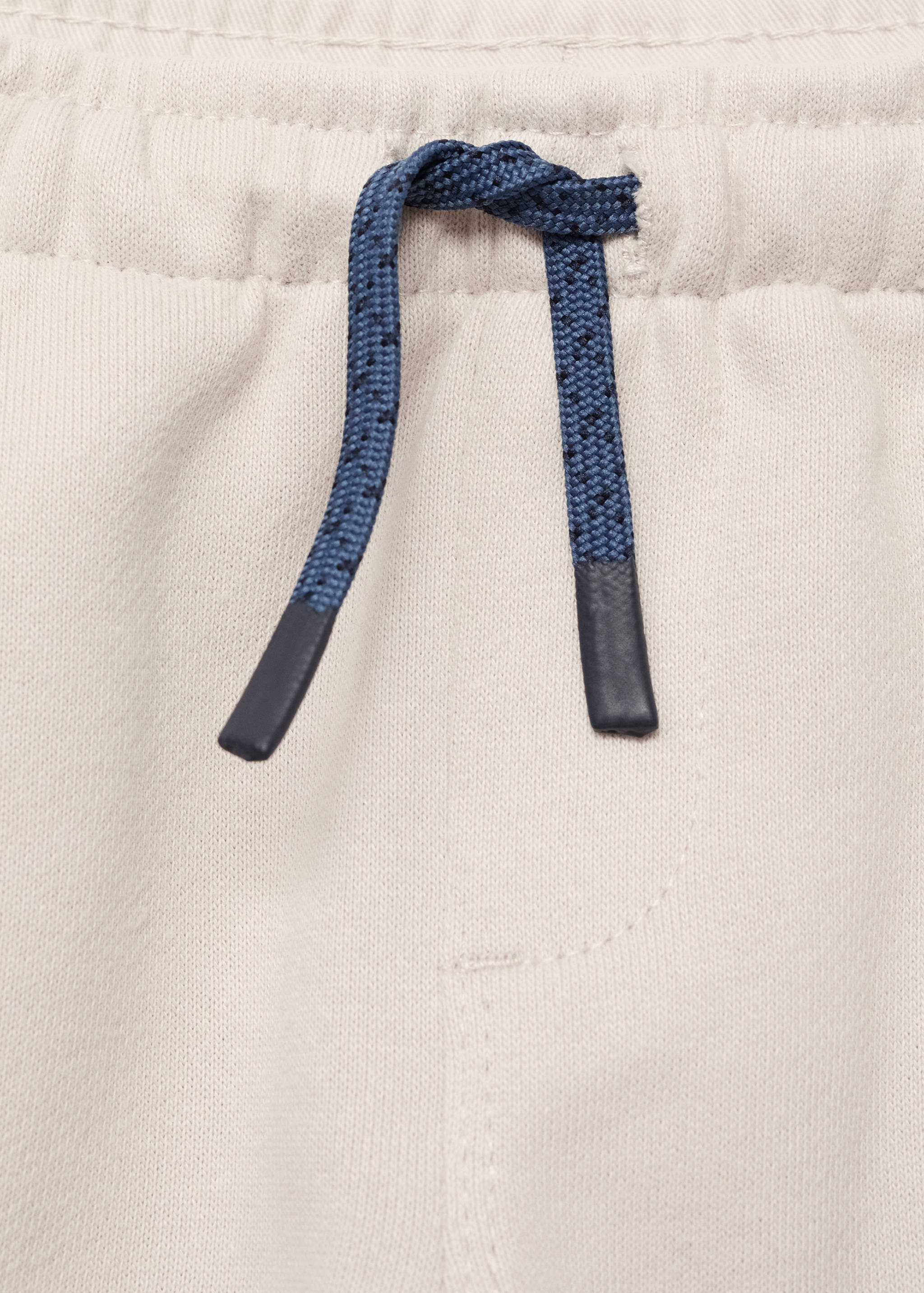 Cotton drawstring joggers - Details of the article 8